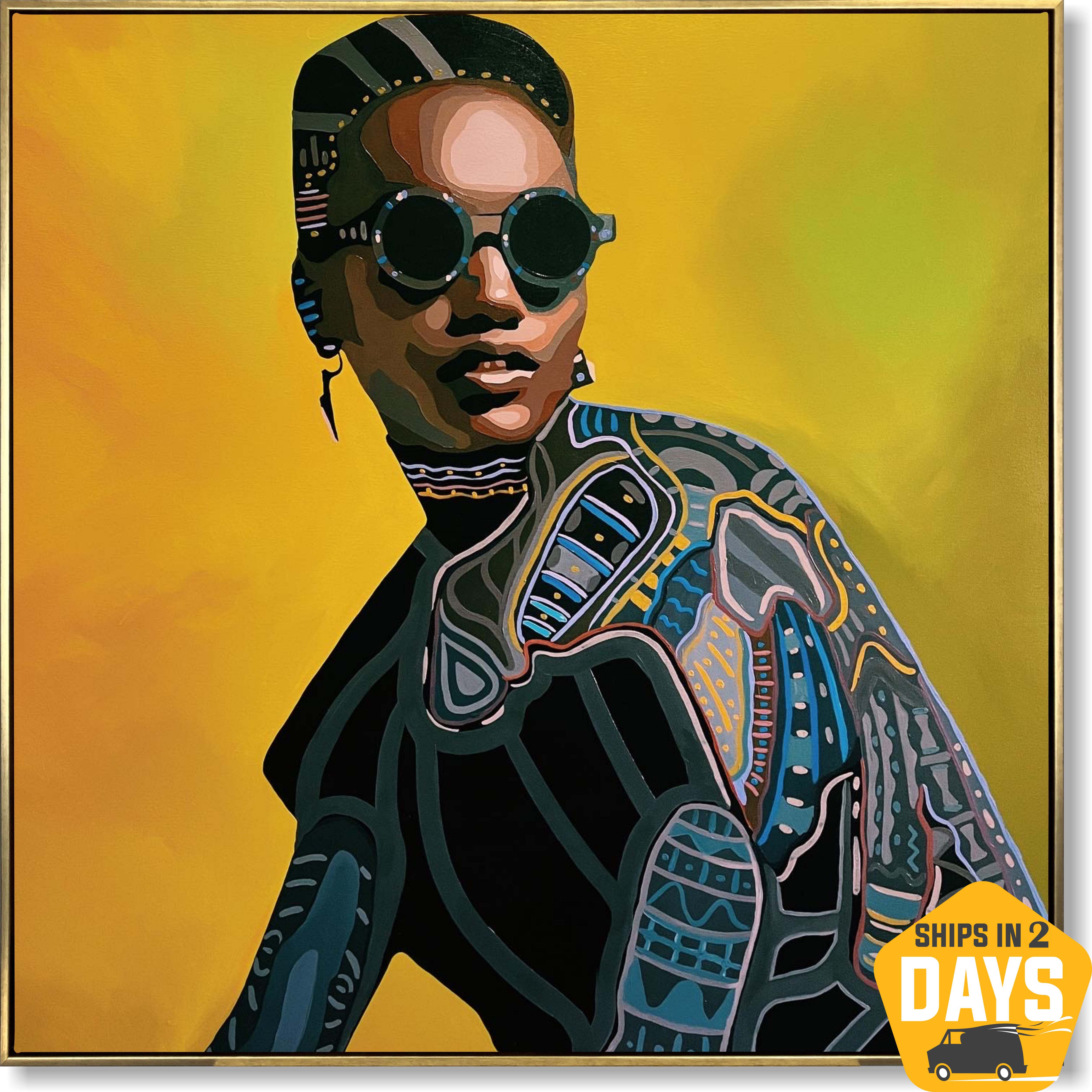 MOON QUEEN 43.3"x43.3"