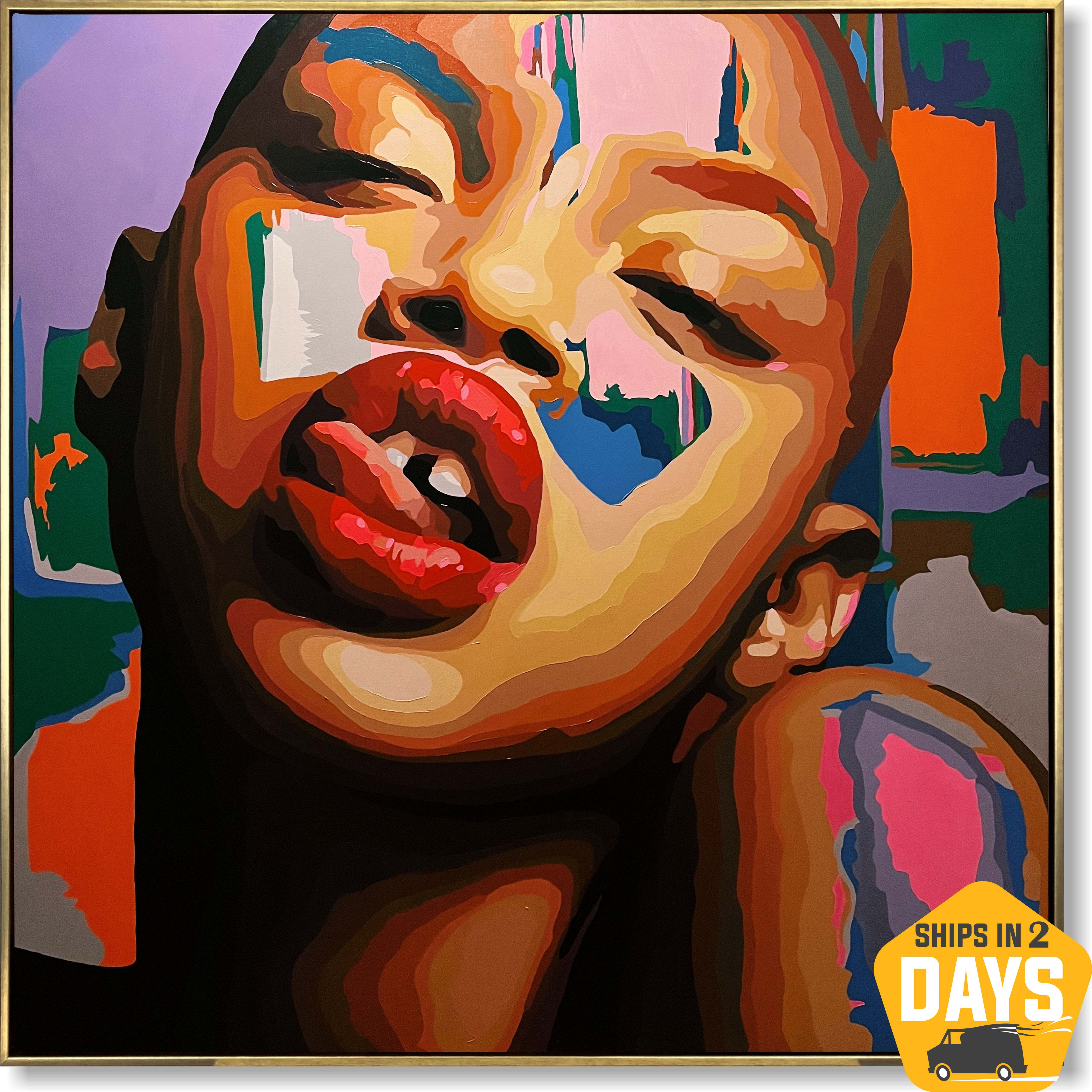 GIVE ME MORE 51.2"x51.2"