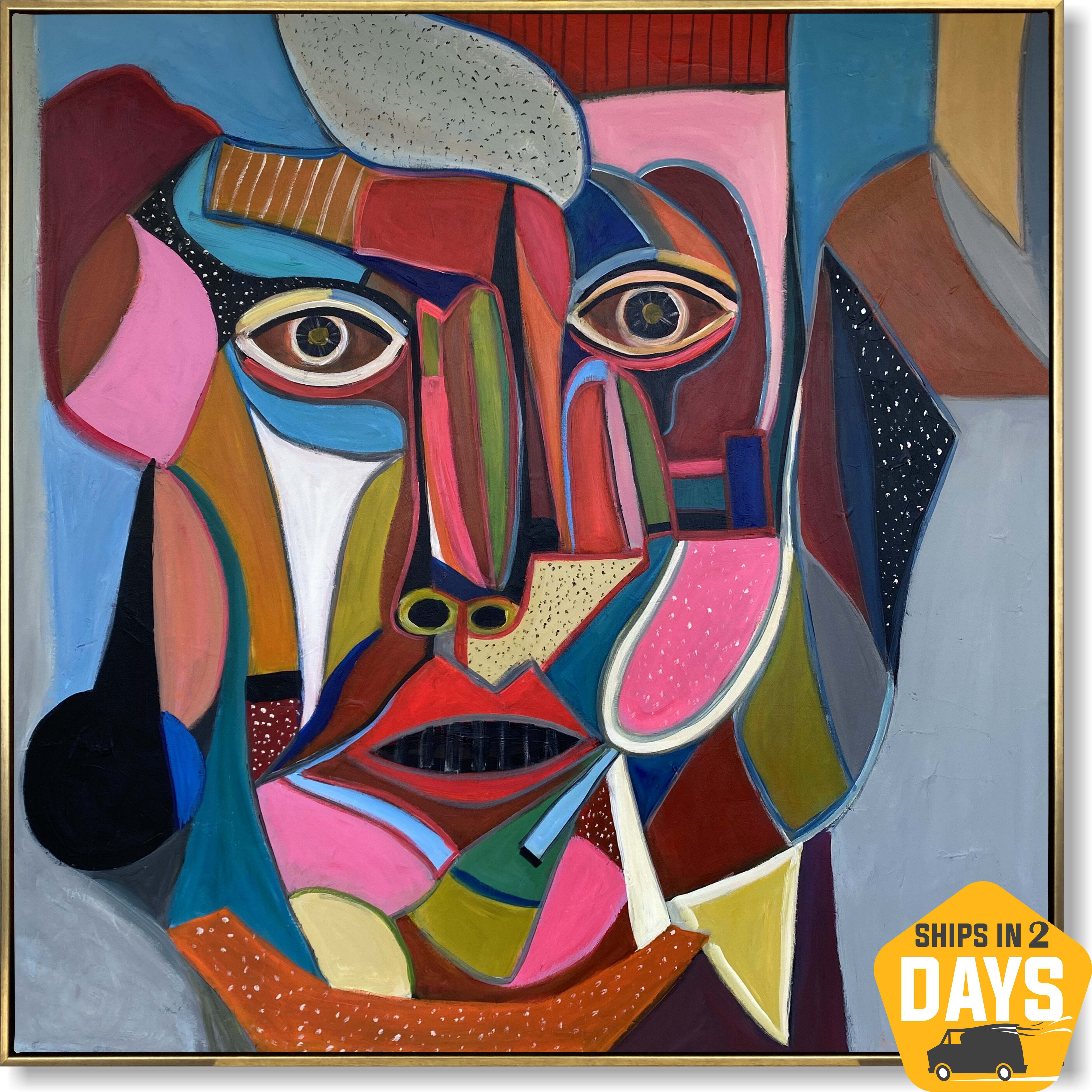 FRAGMENTS OF EMOTION 46"x46" 46"x46" | 117x117 cm Unstretched