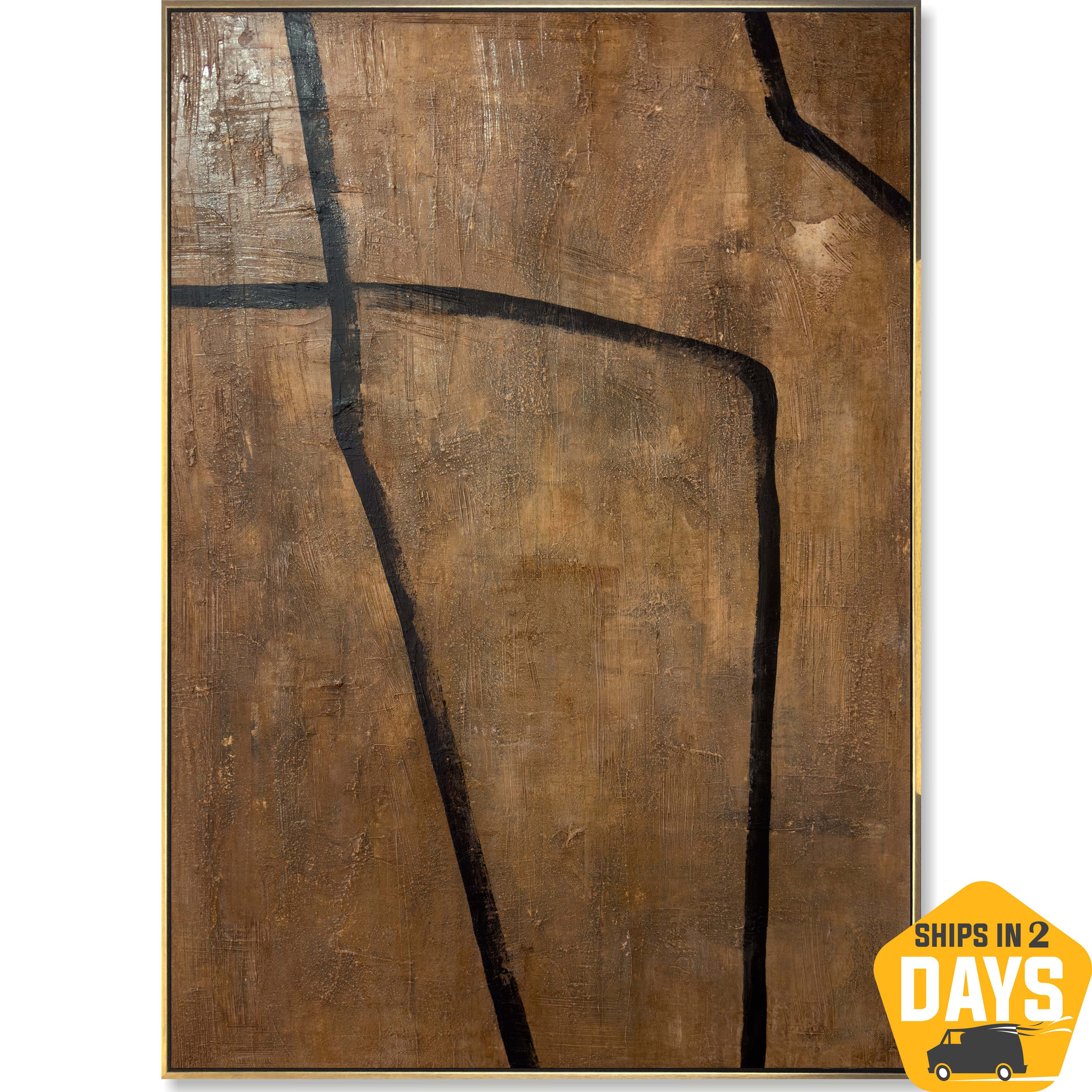 ABSTRACT TERRAIN 32"x24"