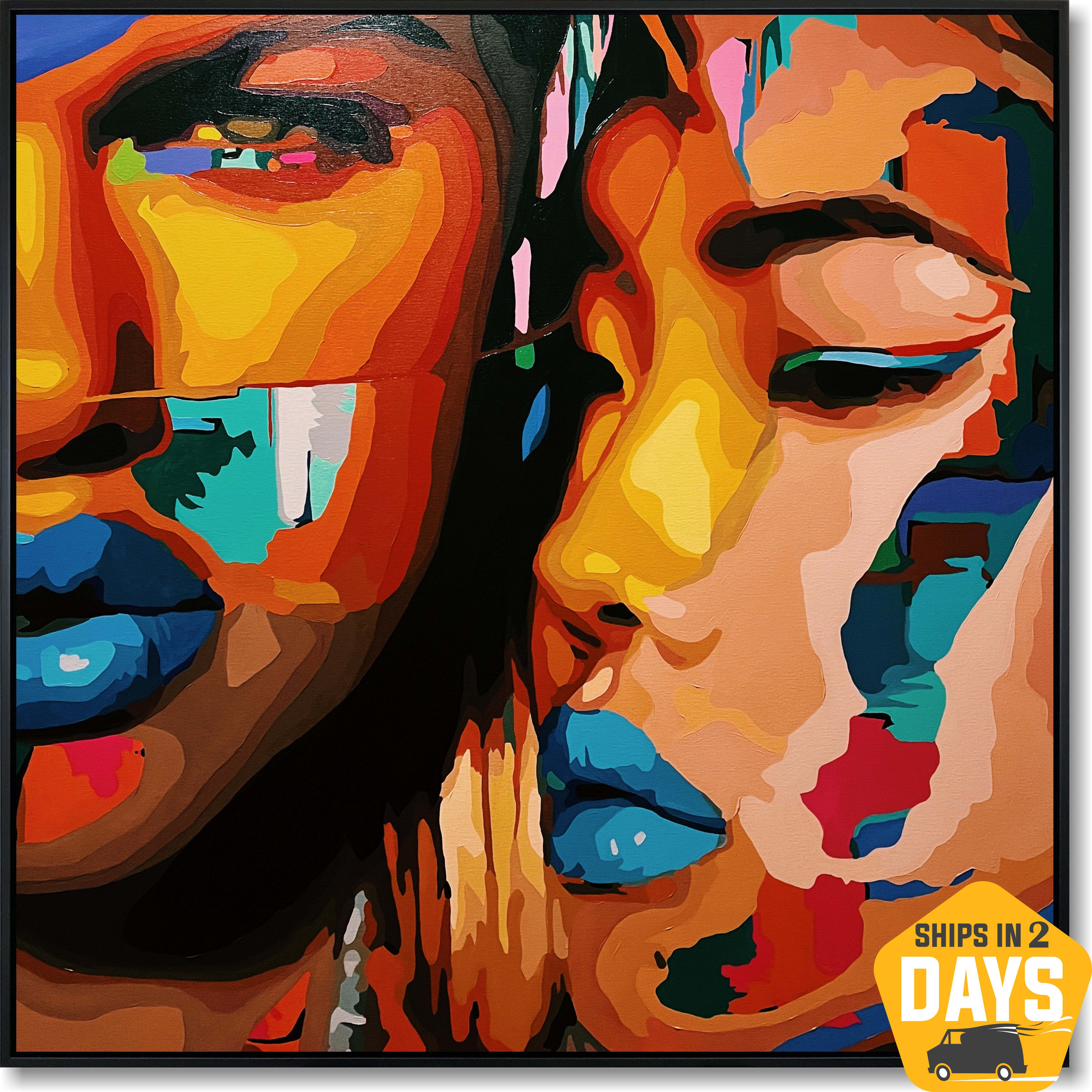 HER SUPPORT 43.3"x43.3"