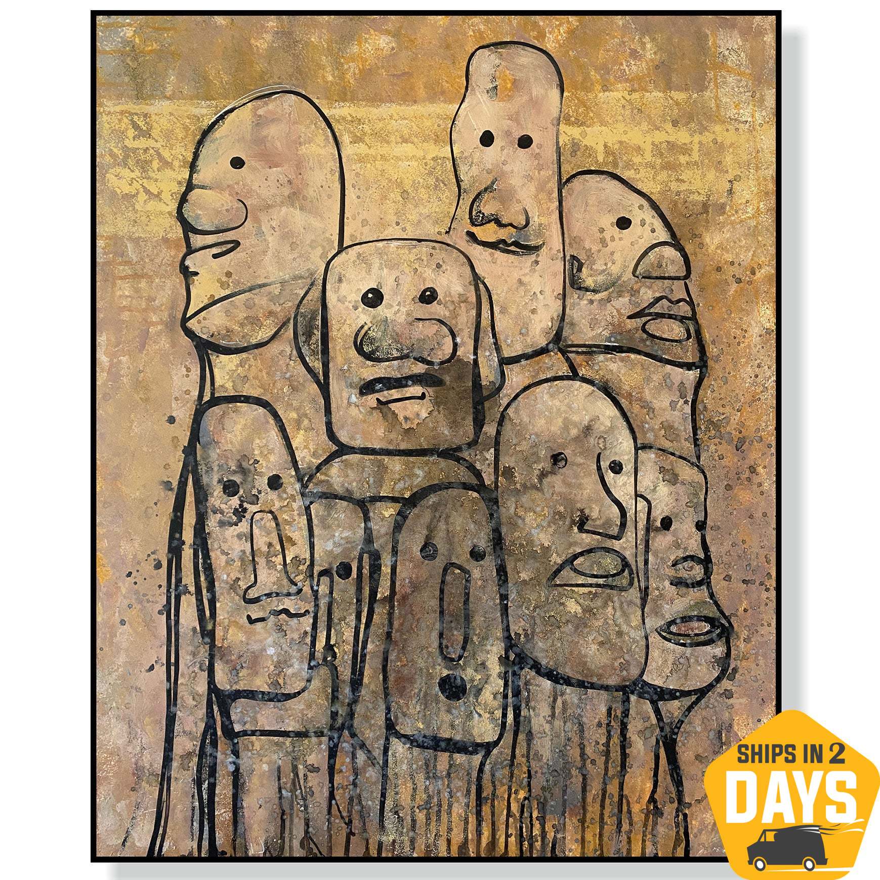 SURREAL FIGURES 47"x39.4"