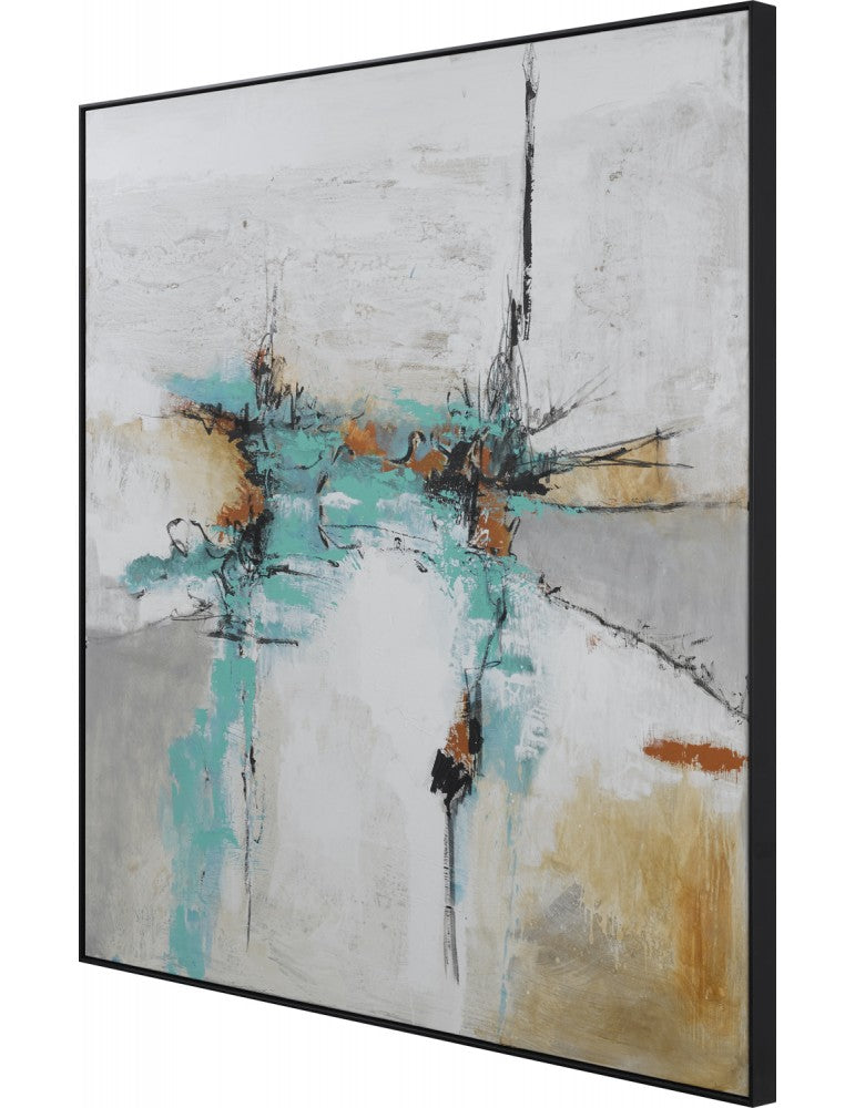 Modern wall art AQUA DYNAMICS