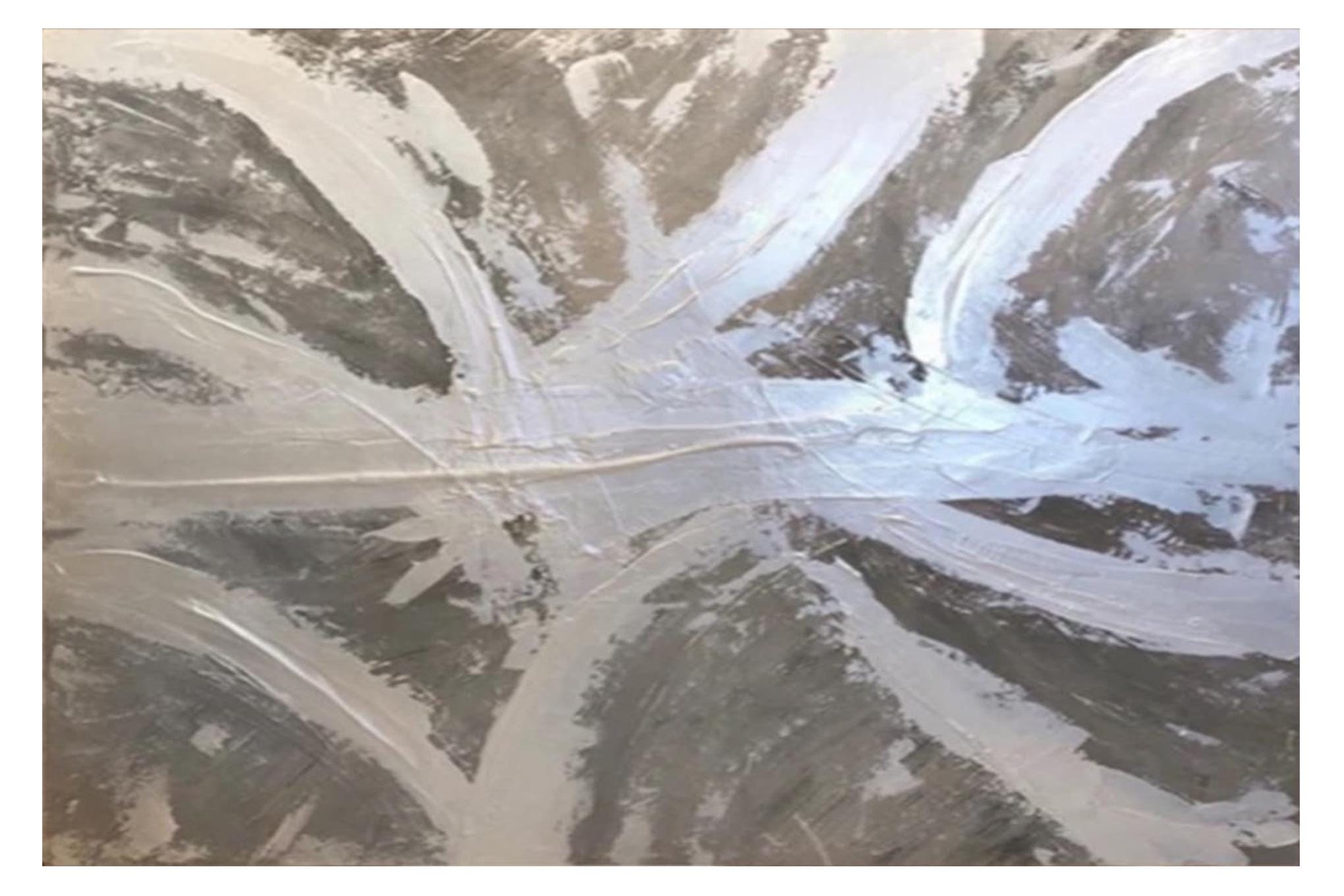 Invoice for custom stretched painting in size 48"x72" for Joaquin