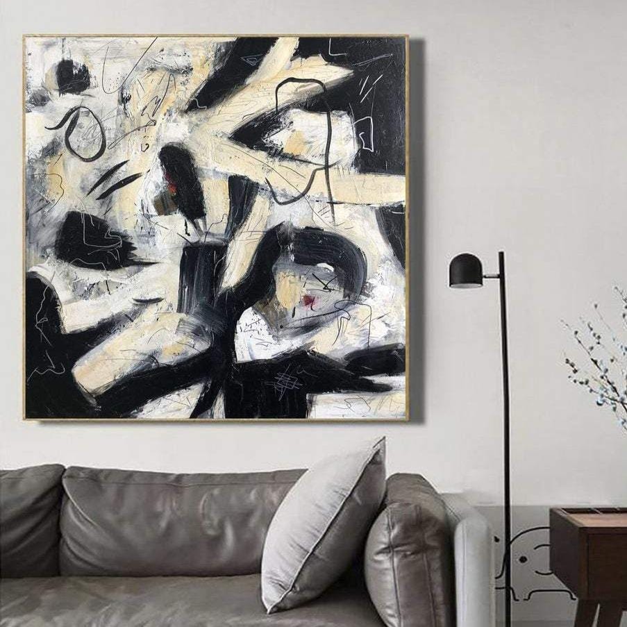 COUP IN SPACE 32"x32"