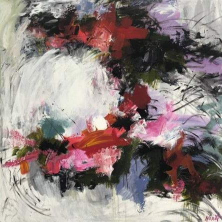 BROKEN FLOWER CROWN 40"x40"