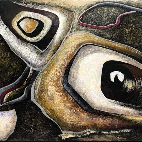 MYSTIC EYES 33"x46"
