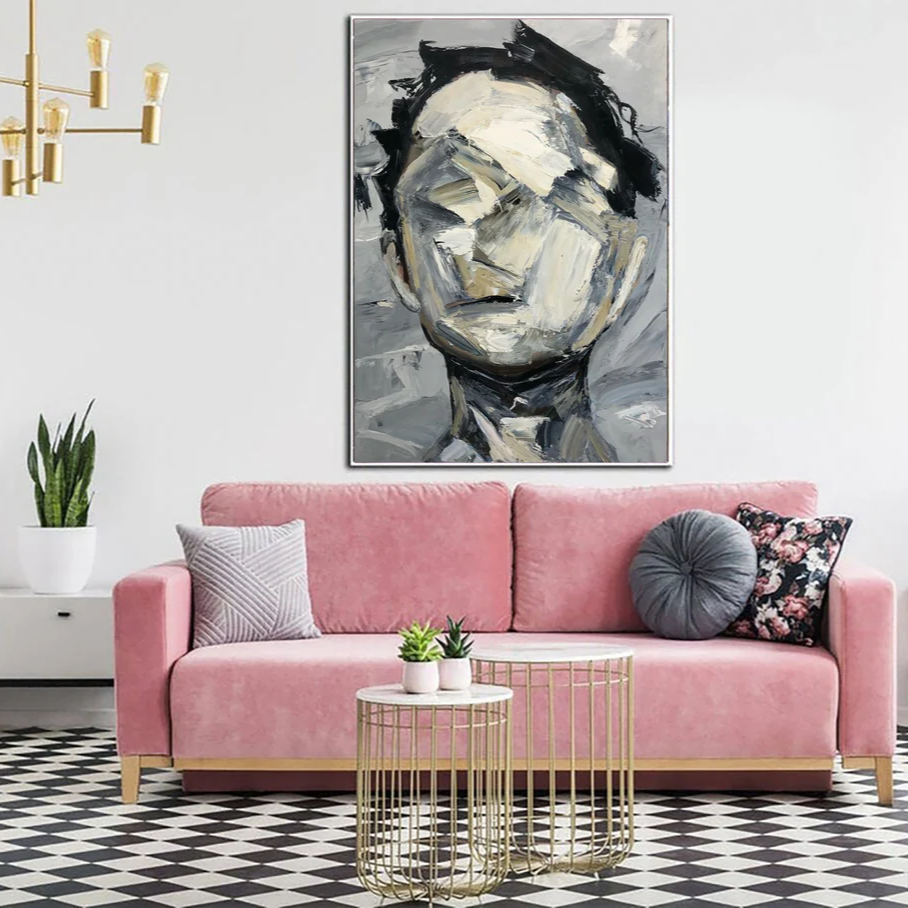 FACELESS EXPRESSION 54"x36"