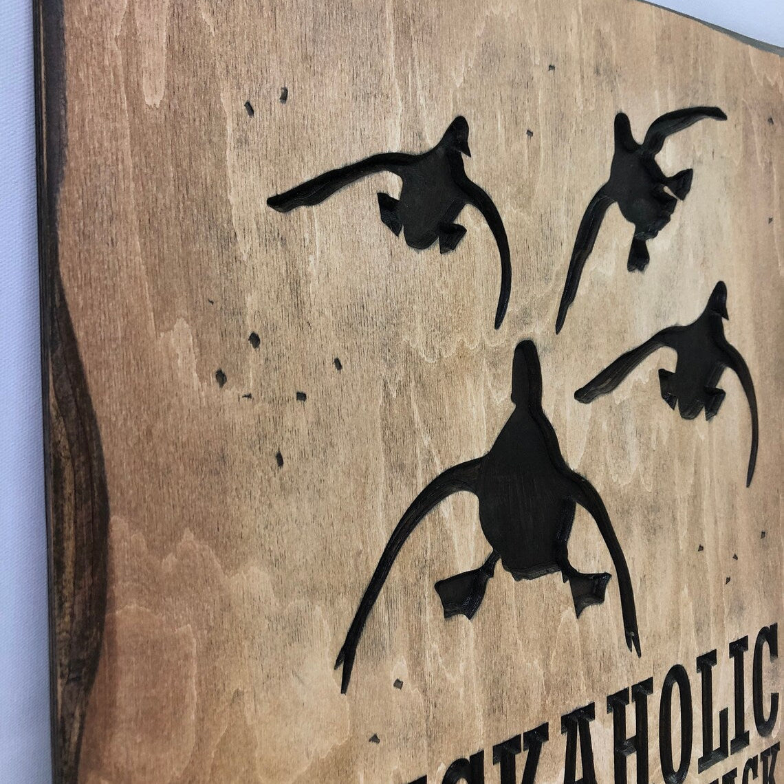 DUCKAHOLIC 18.1"x18.1"