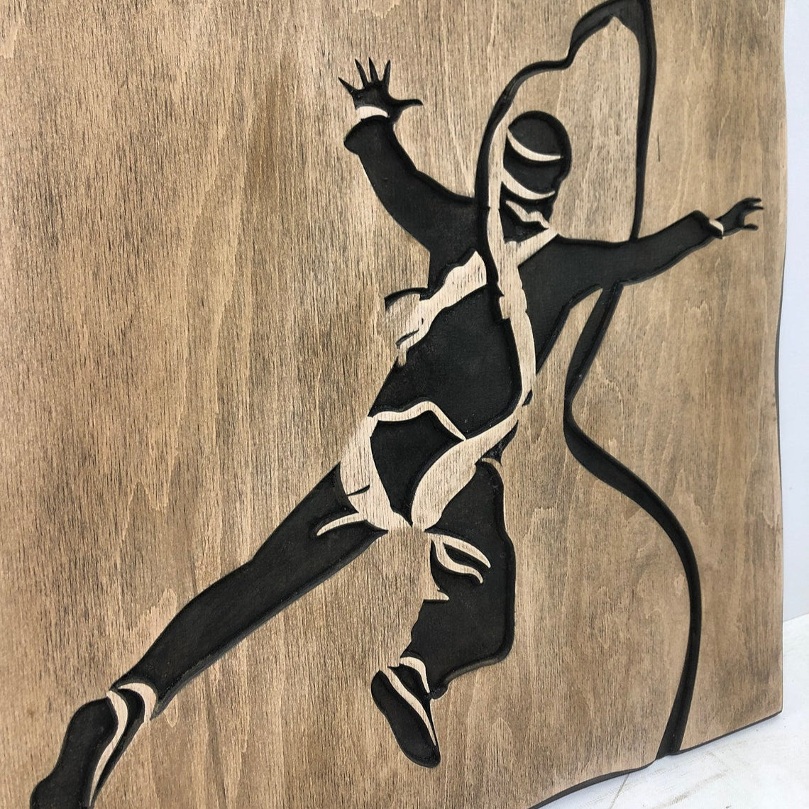 BUNGEE JUMPING 17.7"x17.7"