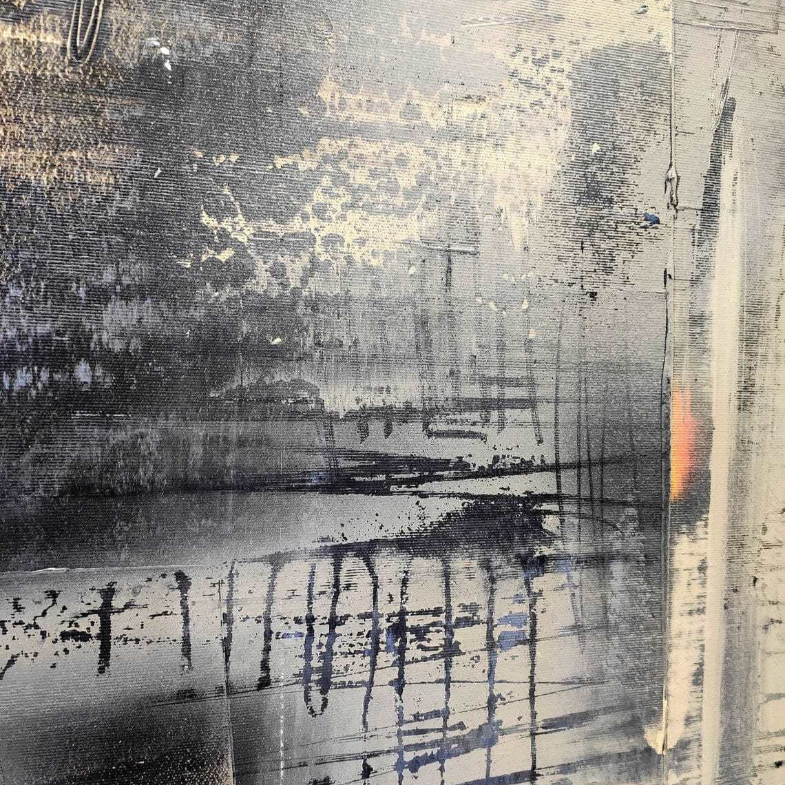 Abstract Expression Painting ASSOCIATION 39 39"x35"