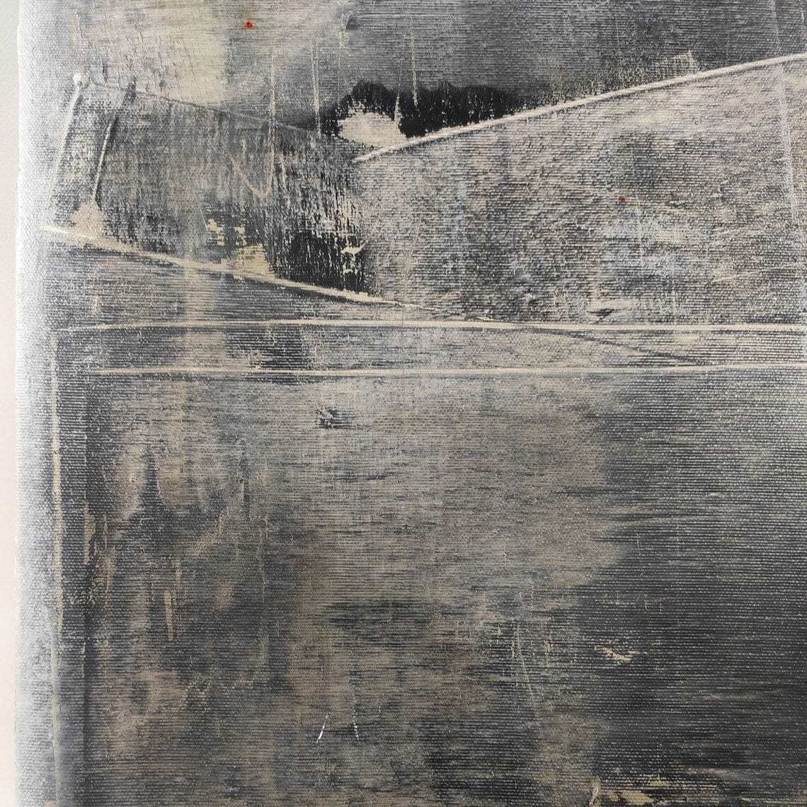 Abstract painting texture ASSOCIATION 116 31.49"x23.62"