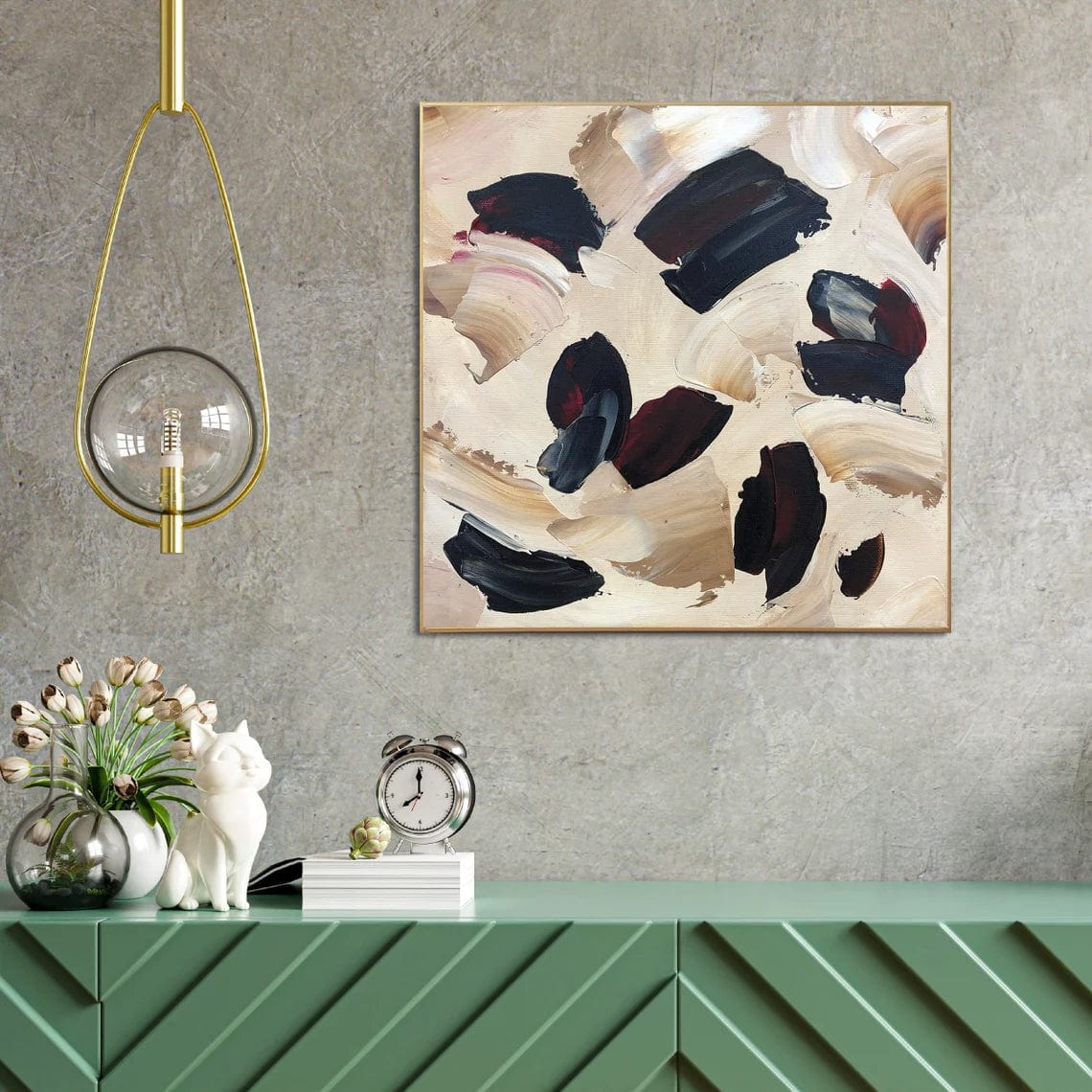 PHOENIX FEATHERS 11.8"x11.8"