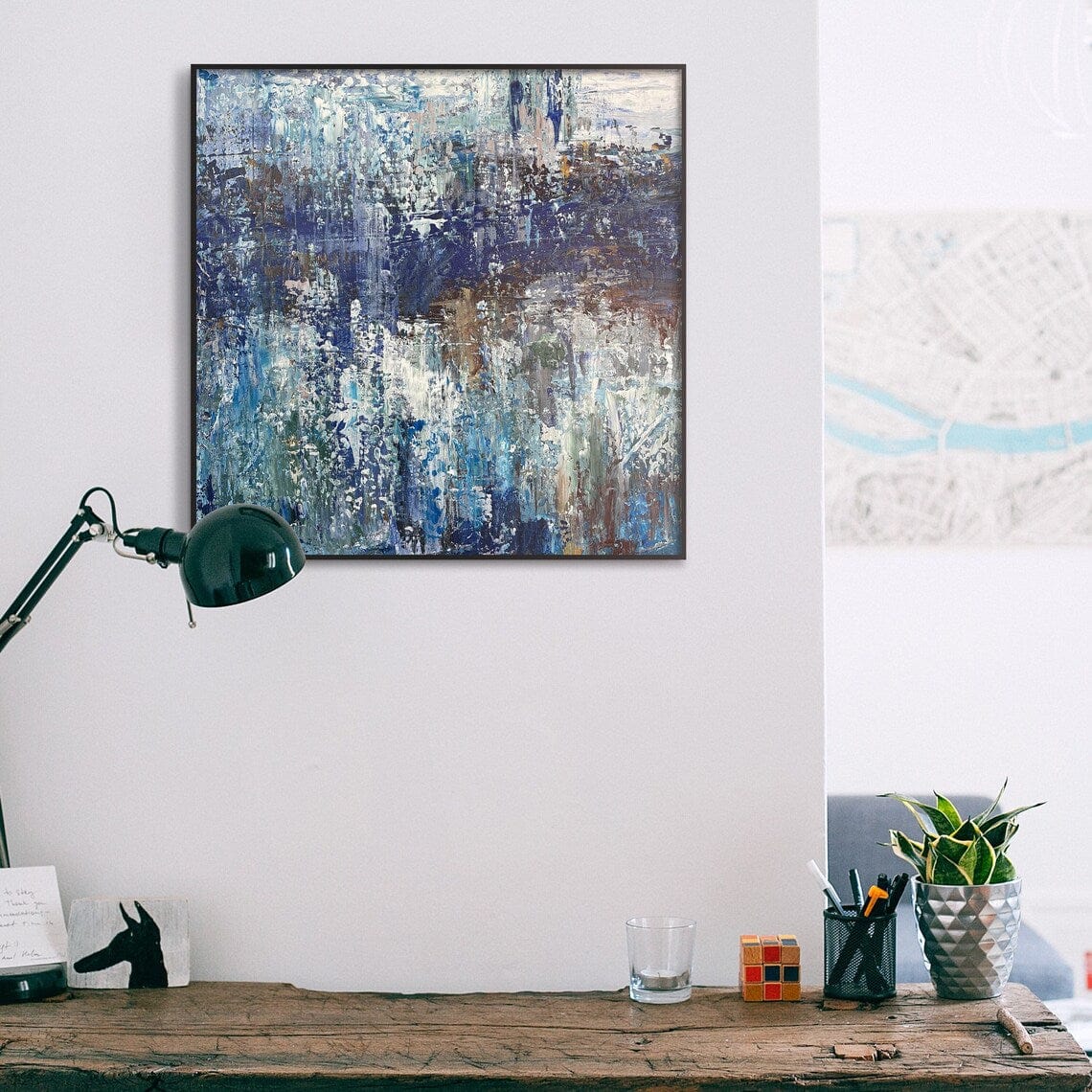 ICE EVENING 21.6"x21.6"