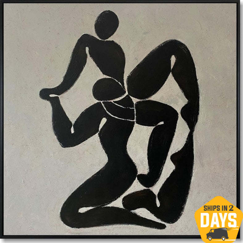 RYTHMIC CONTOURS 46"x46"