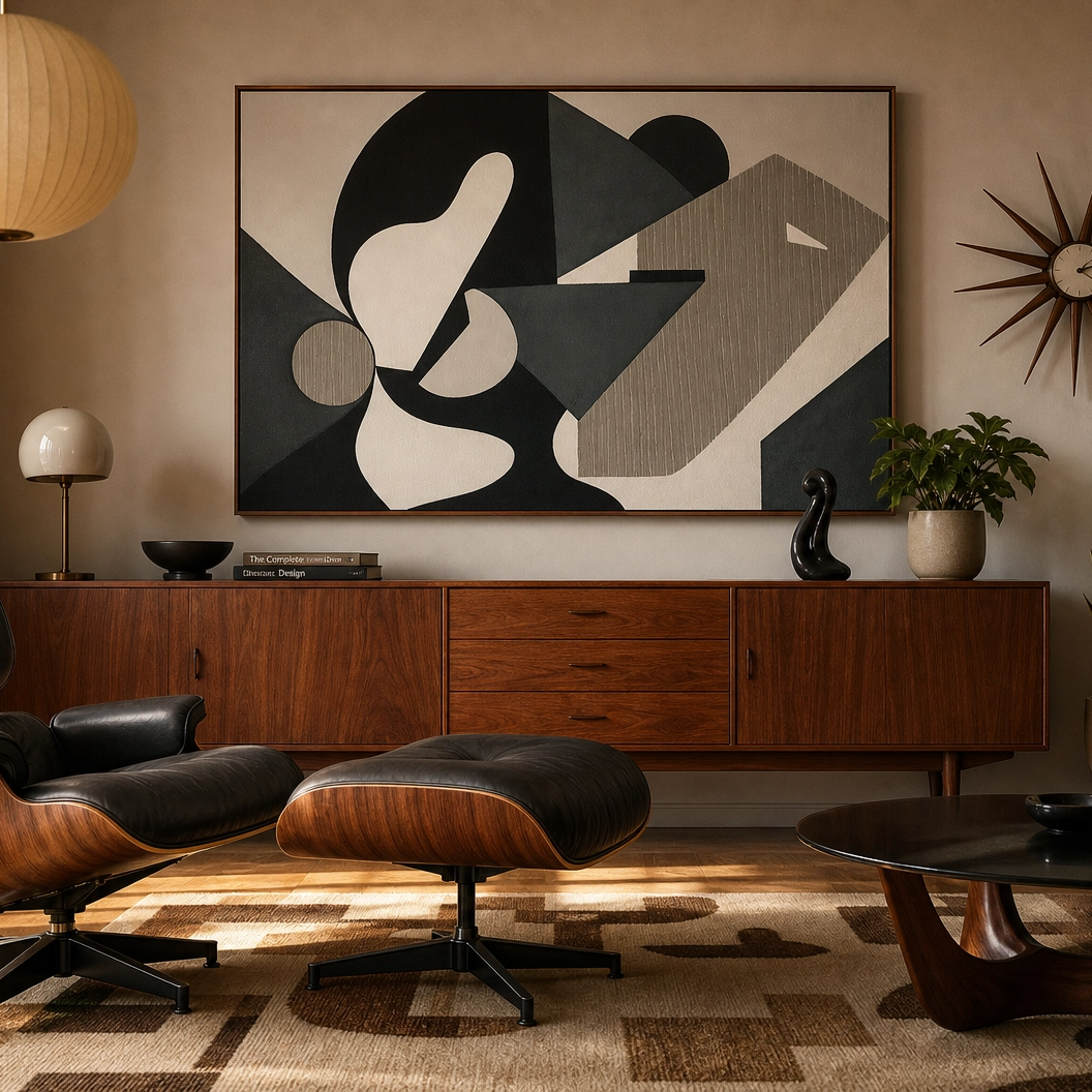 GEOMETRIC CONTRAST 30"x46"
