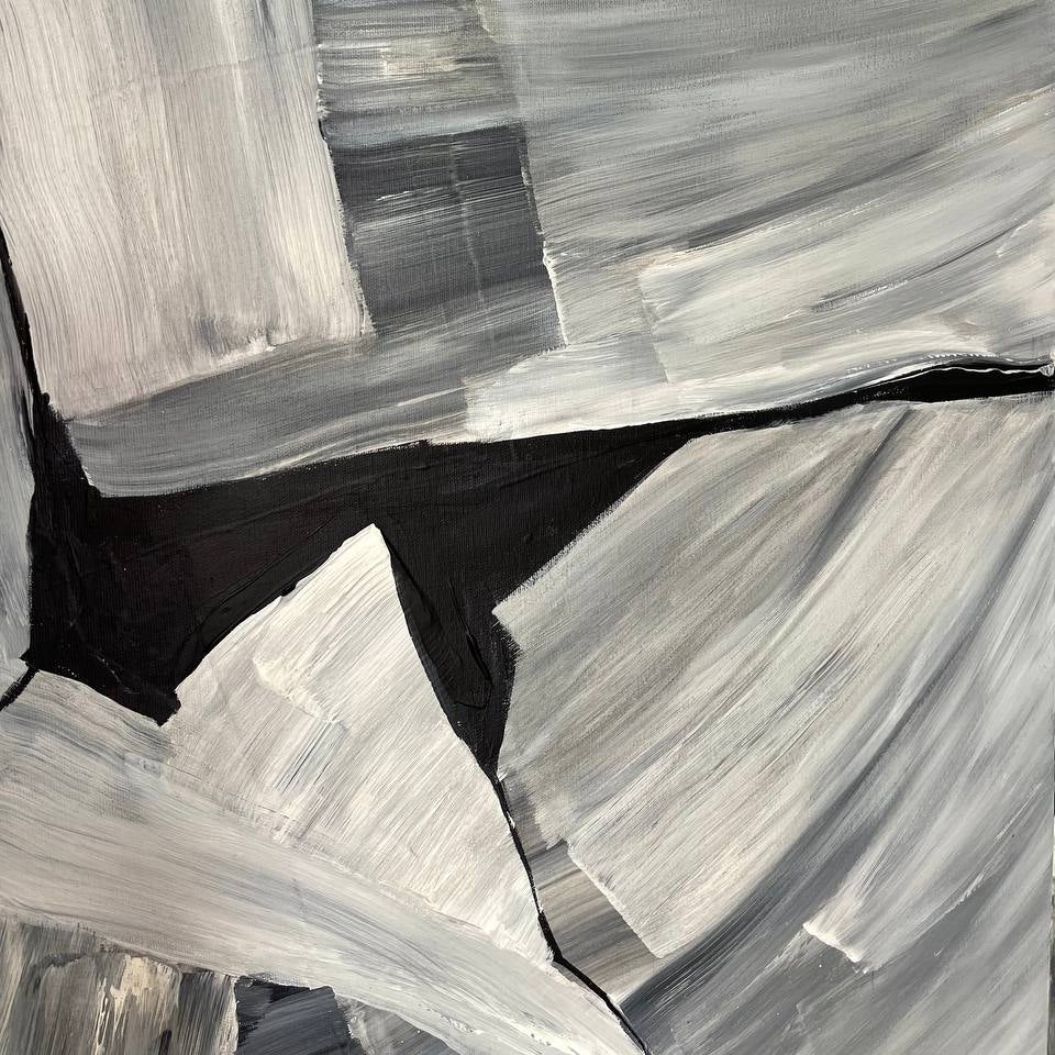 MONOCHROMATIC RIFT 54"x36"