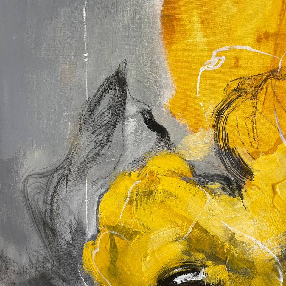 RADIANT FLORA 39.3"x39.3"