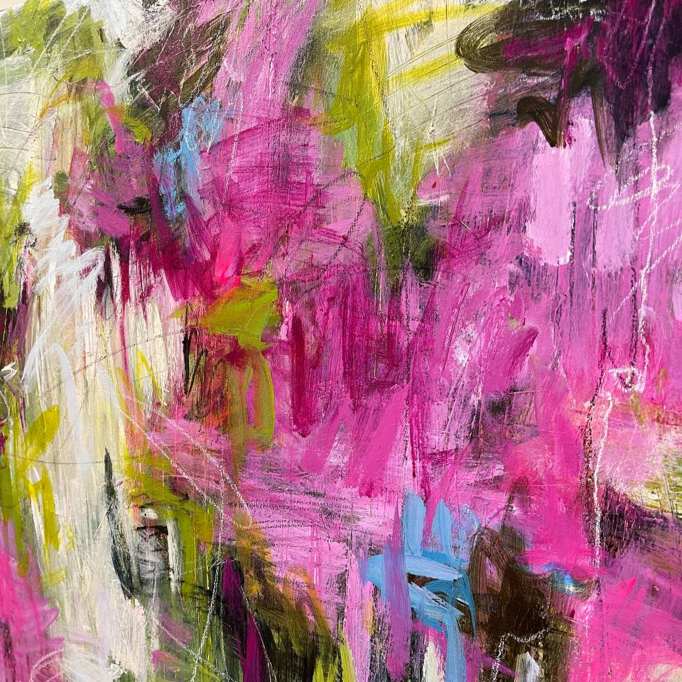 COLORFUL WHIMS 39.3"x39.3"