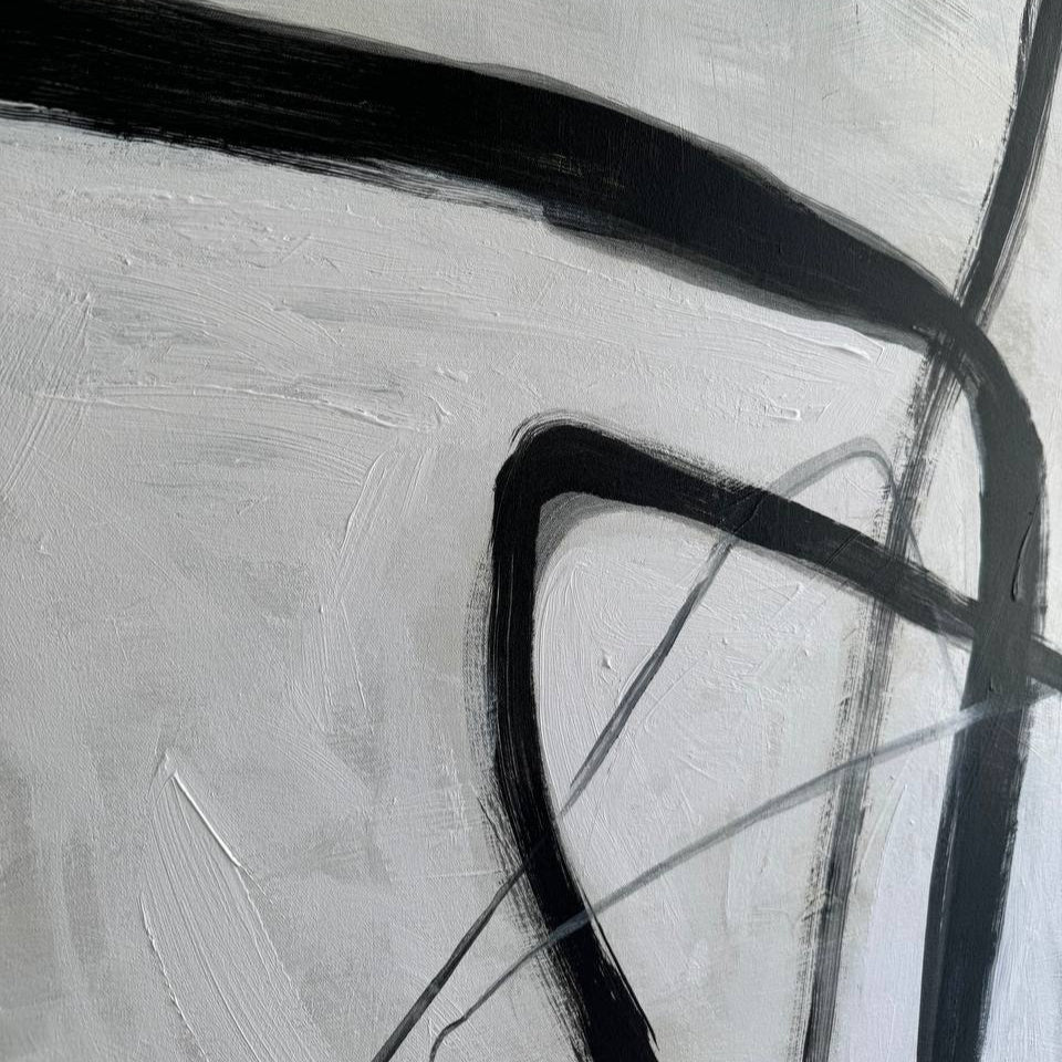 Expressive abstract loops artwork LINEAR MOTION