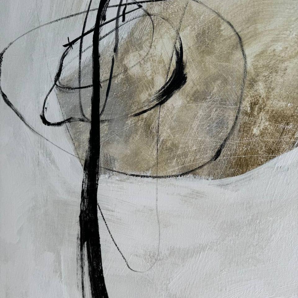 GEOMETRIC WHISPERS 46"x46"