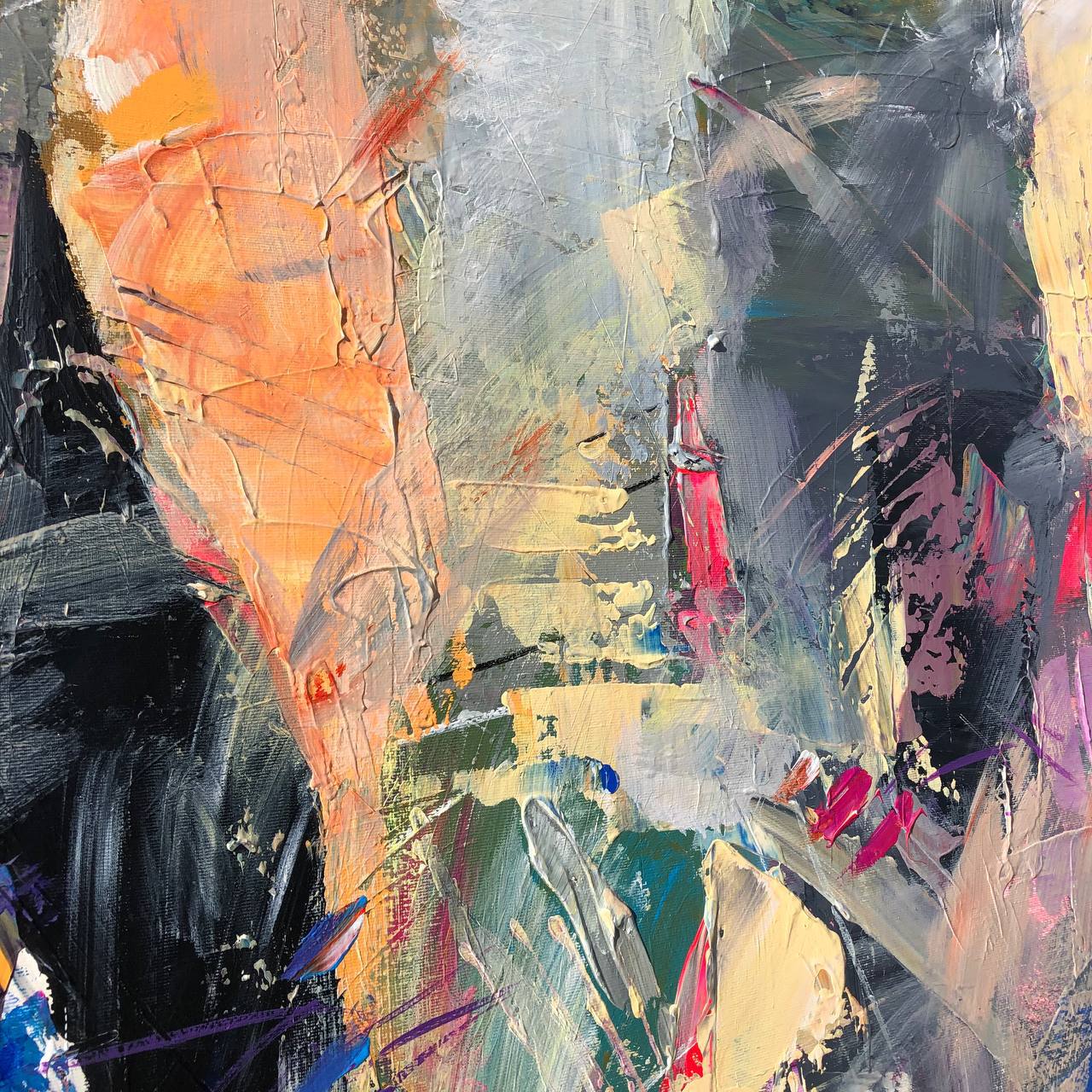 COLORFUL STAGE 60"x60"