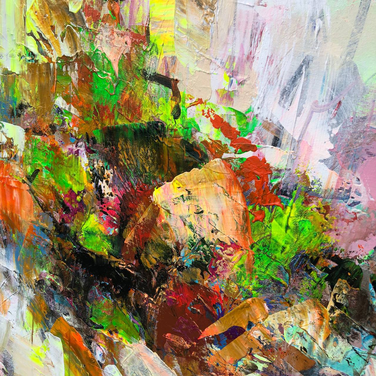 GREEN PATTERN 47.63"x63.77"