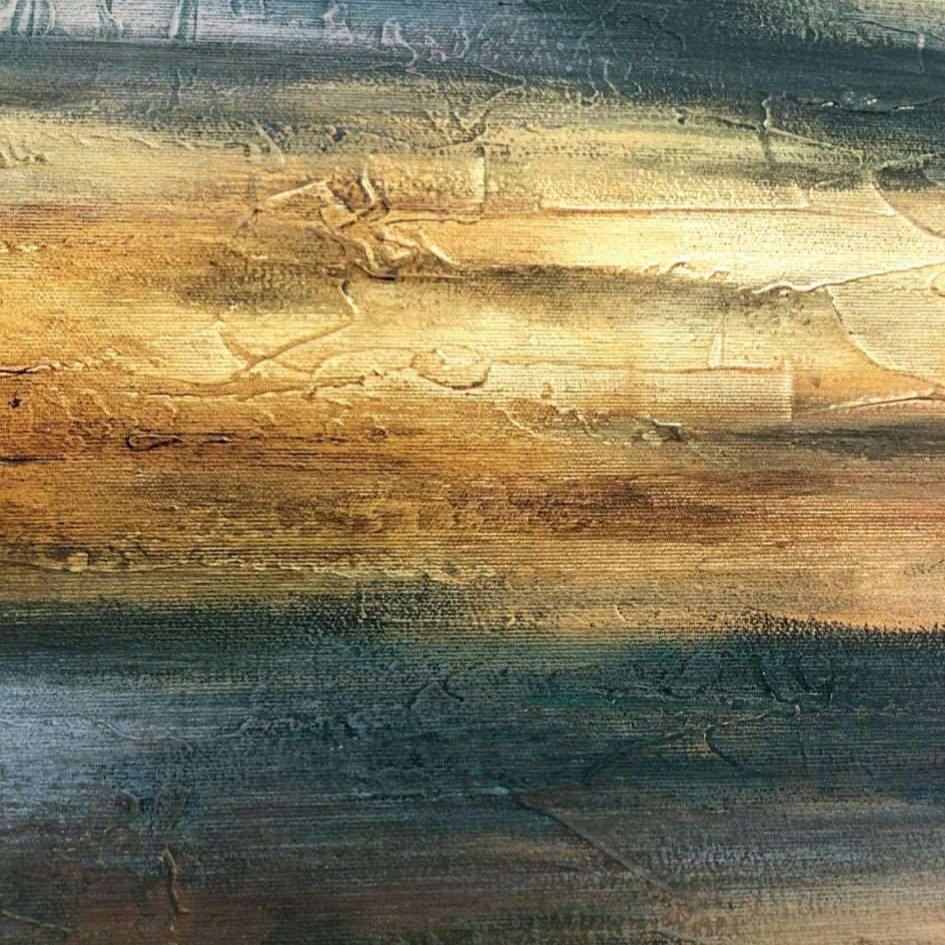 Abstract painting set of 2 EVENING MOOD