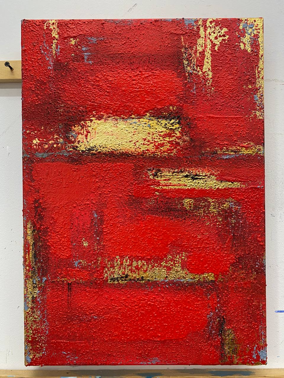 Invoice for second painting in size 40"x30" for Evelyn Waldron