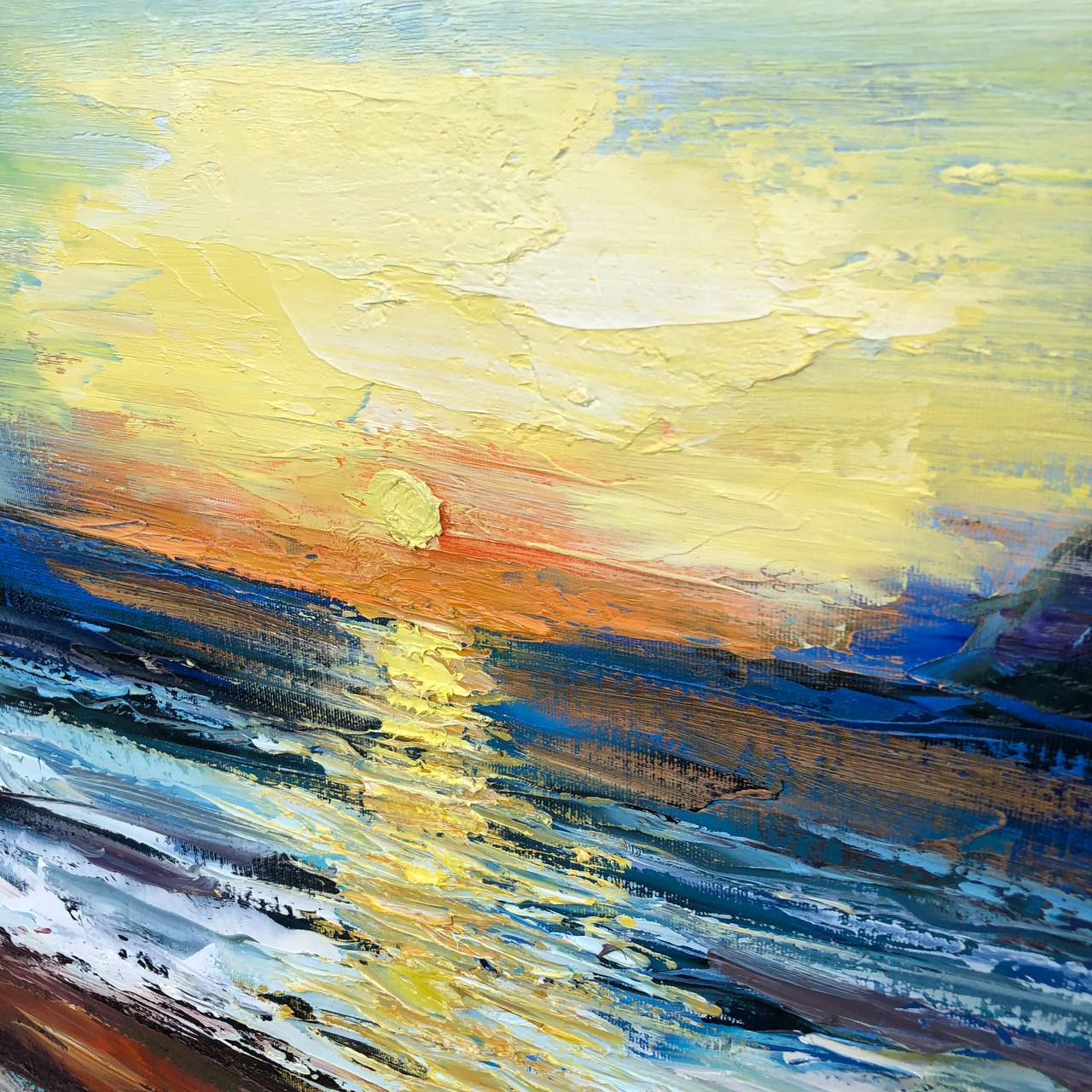 SEASCAPE BREEZE 32"x32"