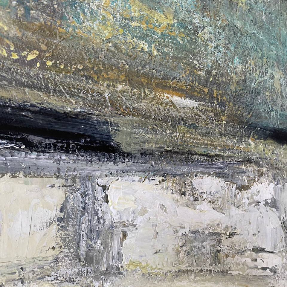 GENTLE TIDES 32"x32"