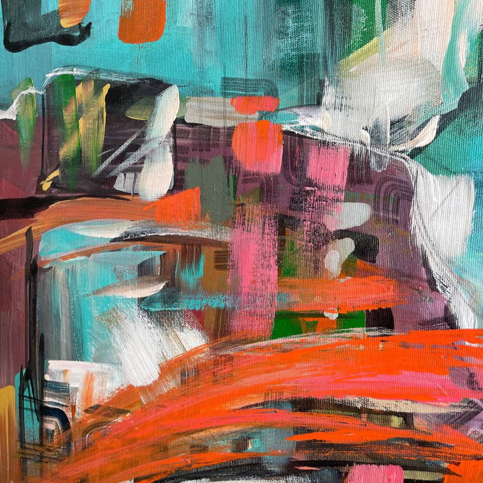 BRAND NEW WORLD 20"x20"