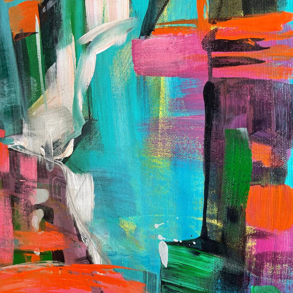 BRAND NEW WORLD 20"x20"