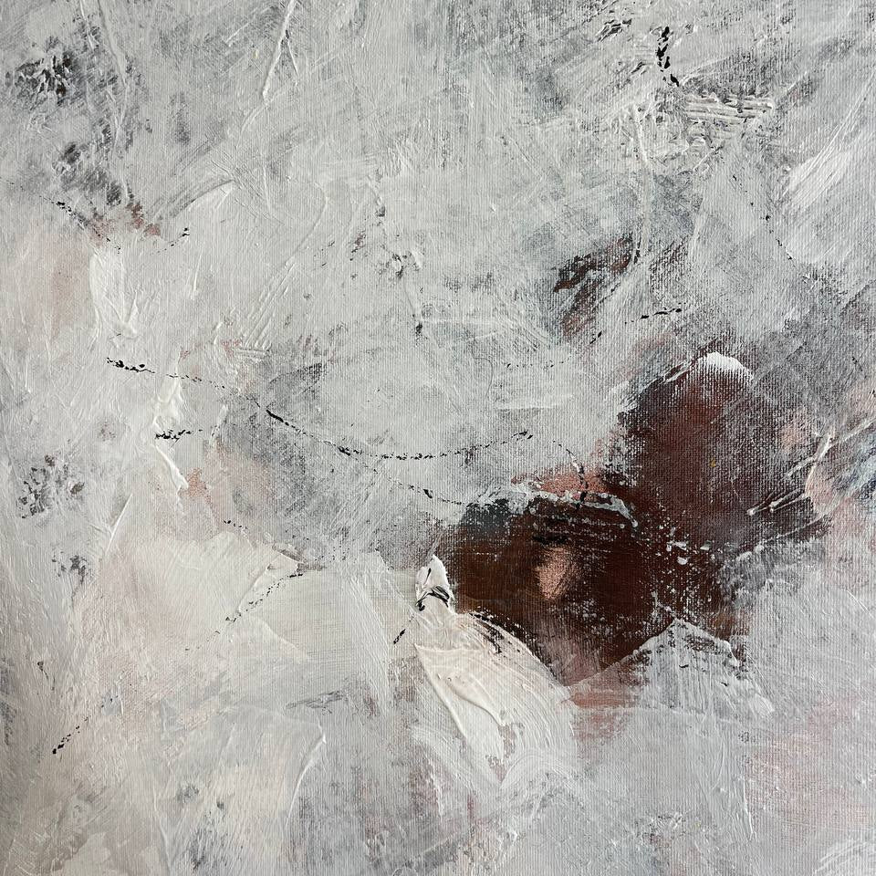 Elegant Artwork BEIGE VERTIGO 46"x46"