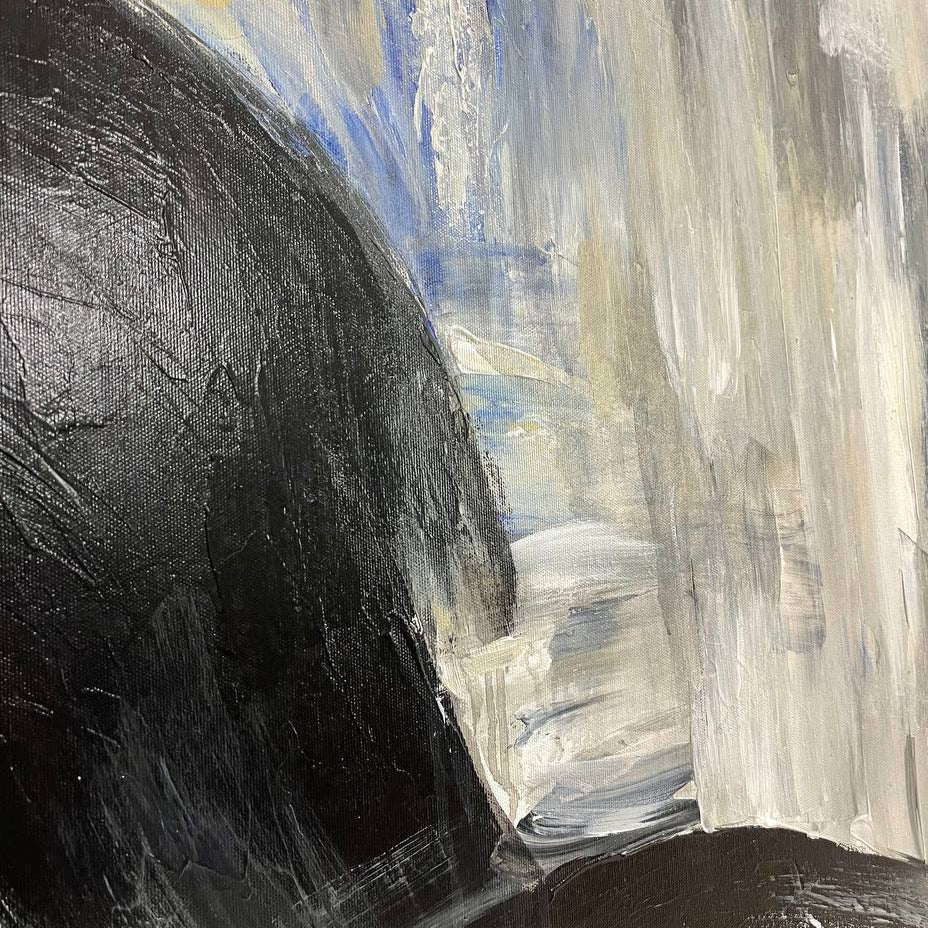 ABSTRACT NAKED 48"x36"