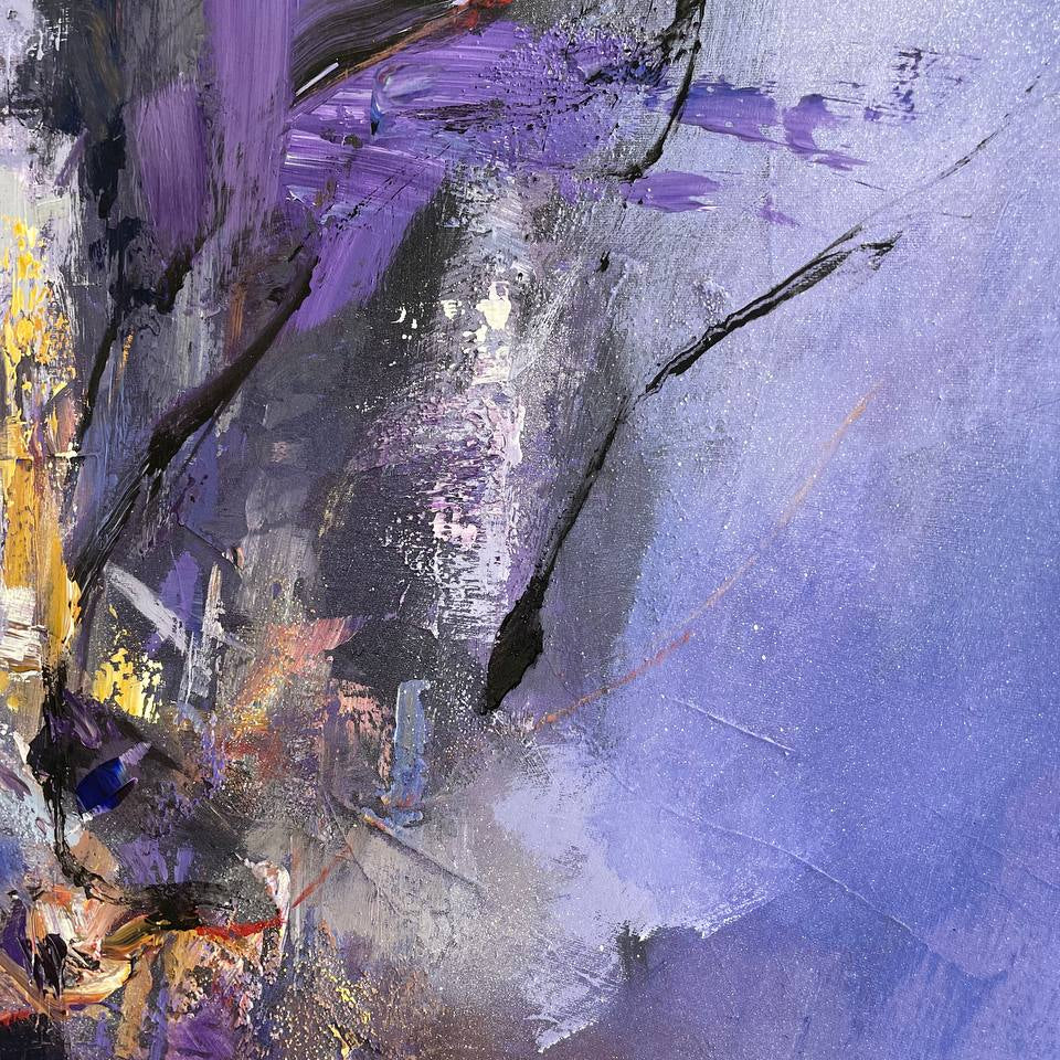 PURPLE NIGHT 46"x46"