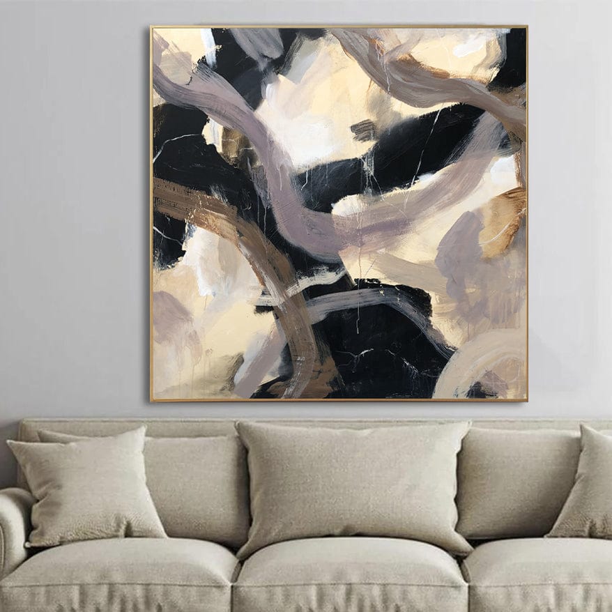 STRANGE SHAPES 45.3"x45.3"