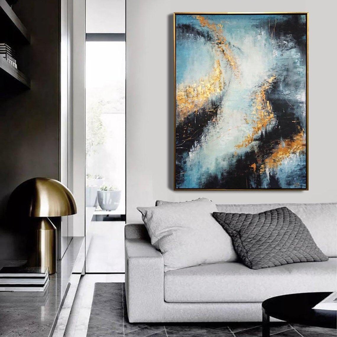 Custom Acrylic Painting AUTUMN HAZE