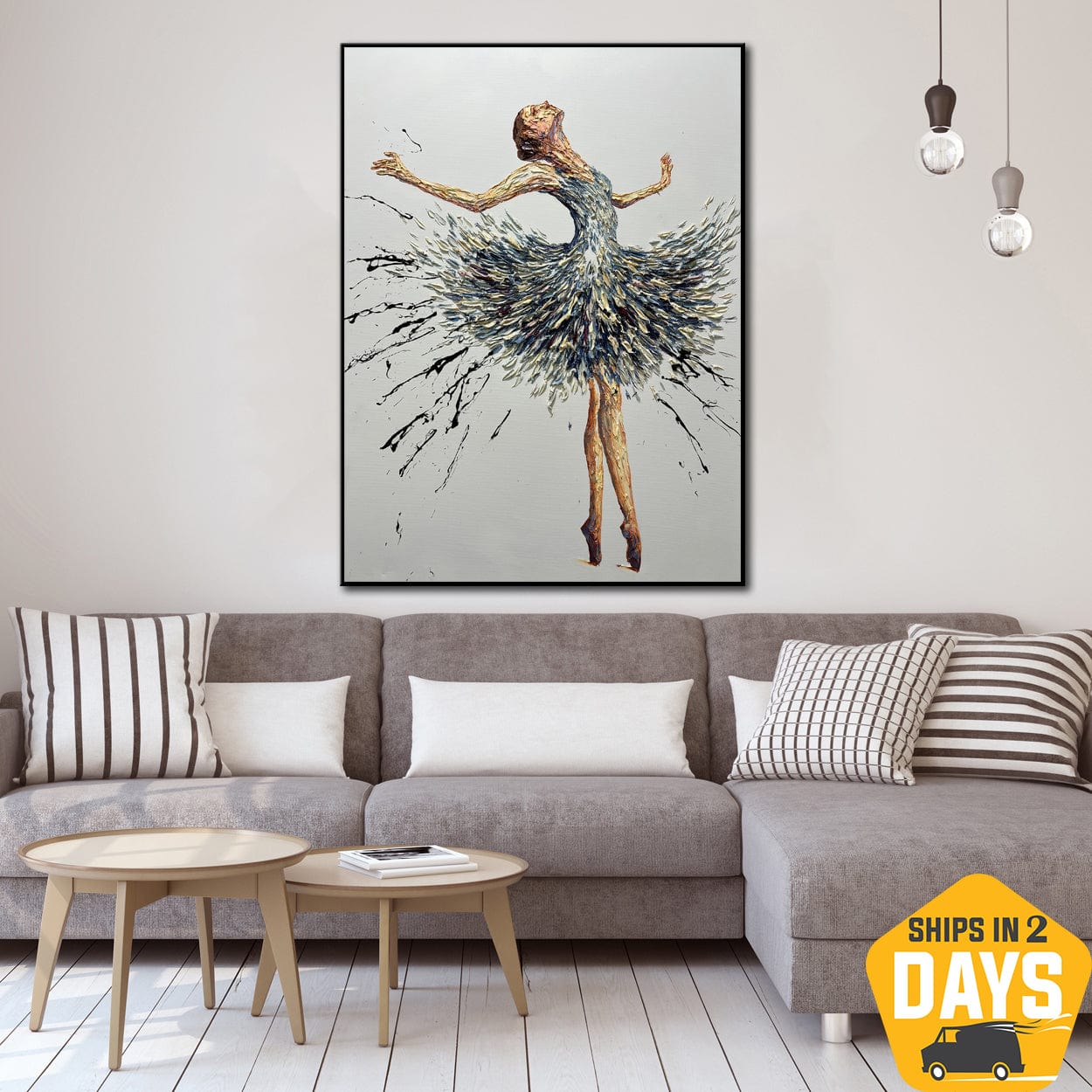 BALLERINA ANNA 40"x30"