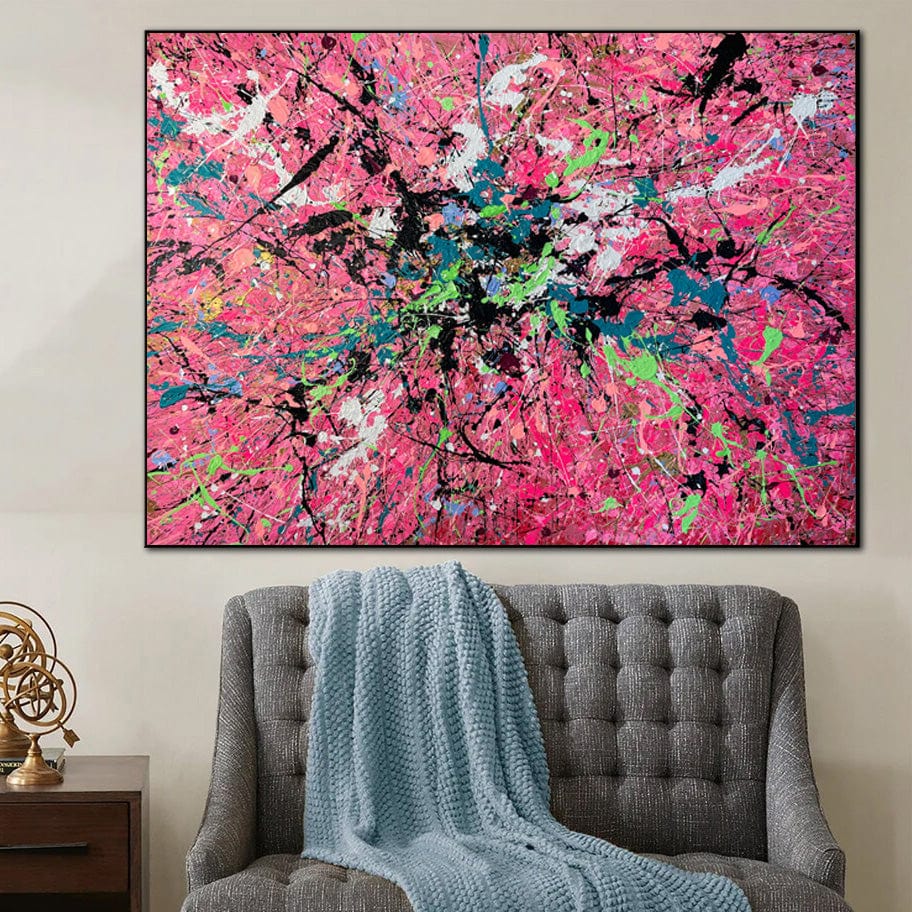 PINK SPLASH 39.4"x54"