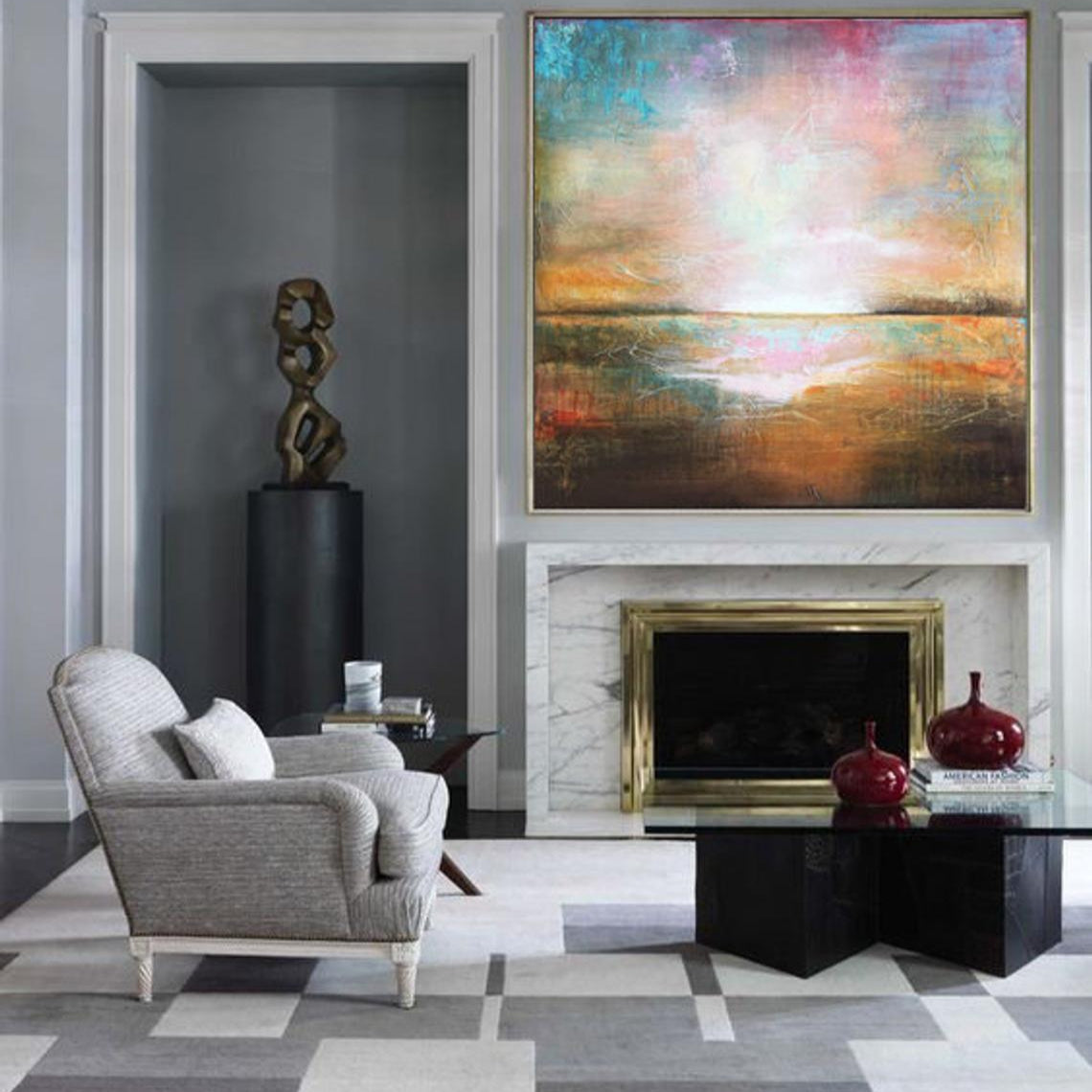 Pastel serenity landscape art THE SPOTLESS SHINE