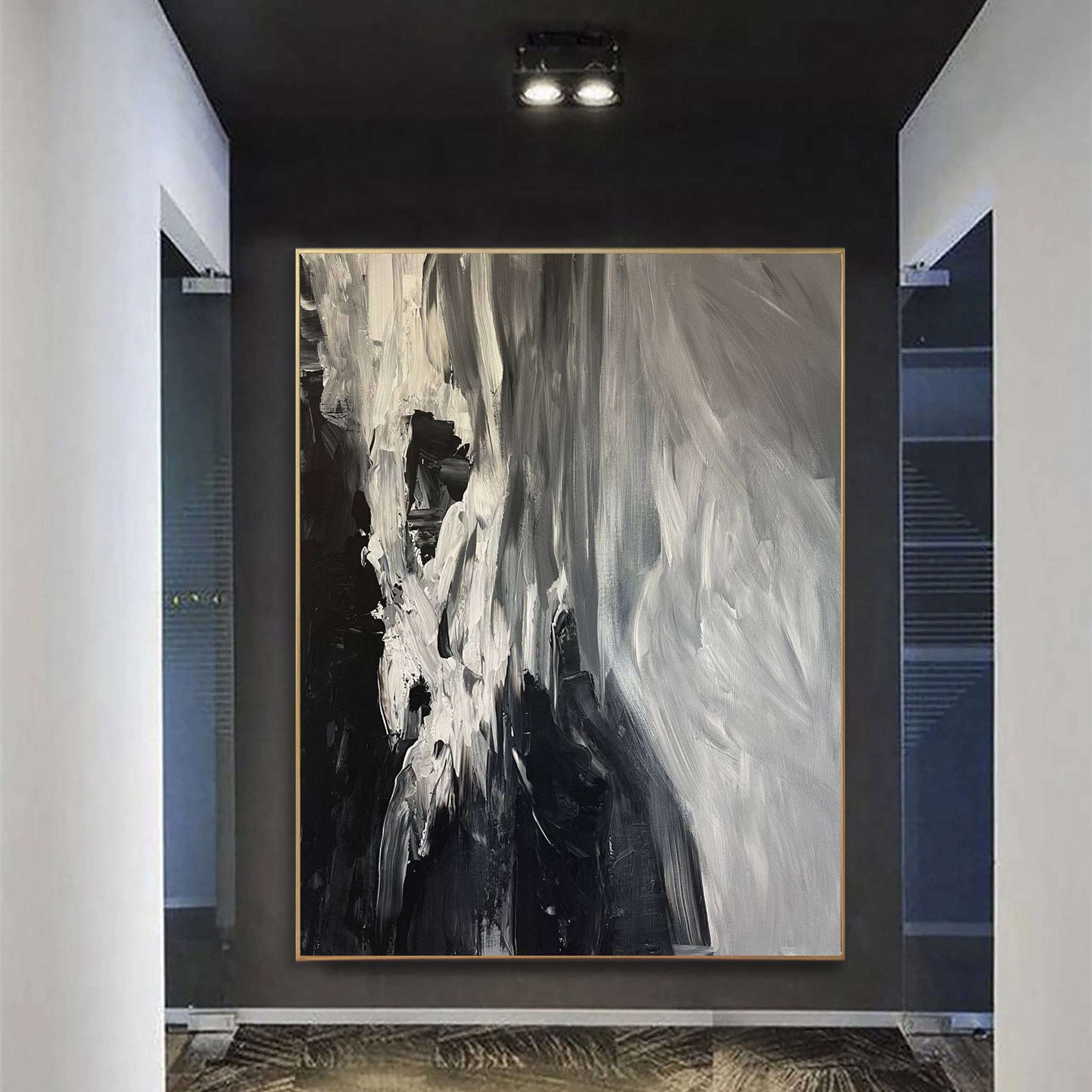 SNOW AVALANCHE 48"x36"