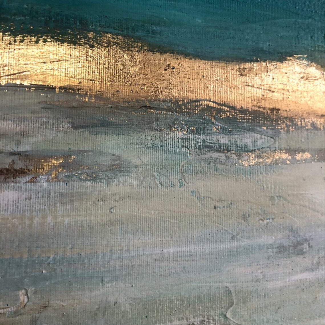 Serene horizon abstract art SUNSET OVERDRIVE