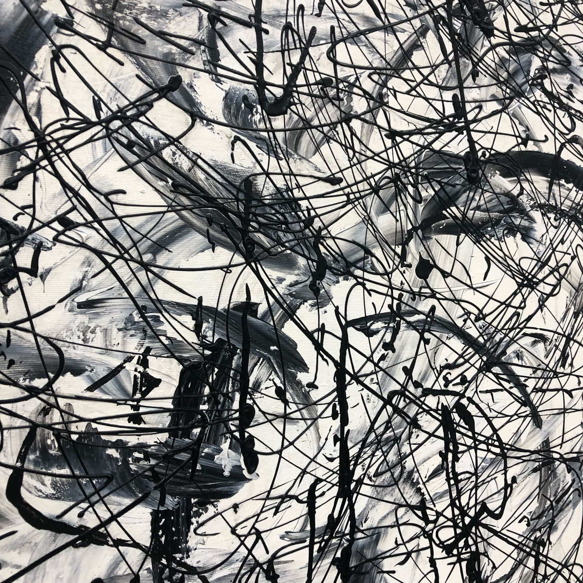 Splashes Of Paint Wall Art BEFORE WAKING UP