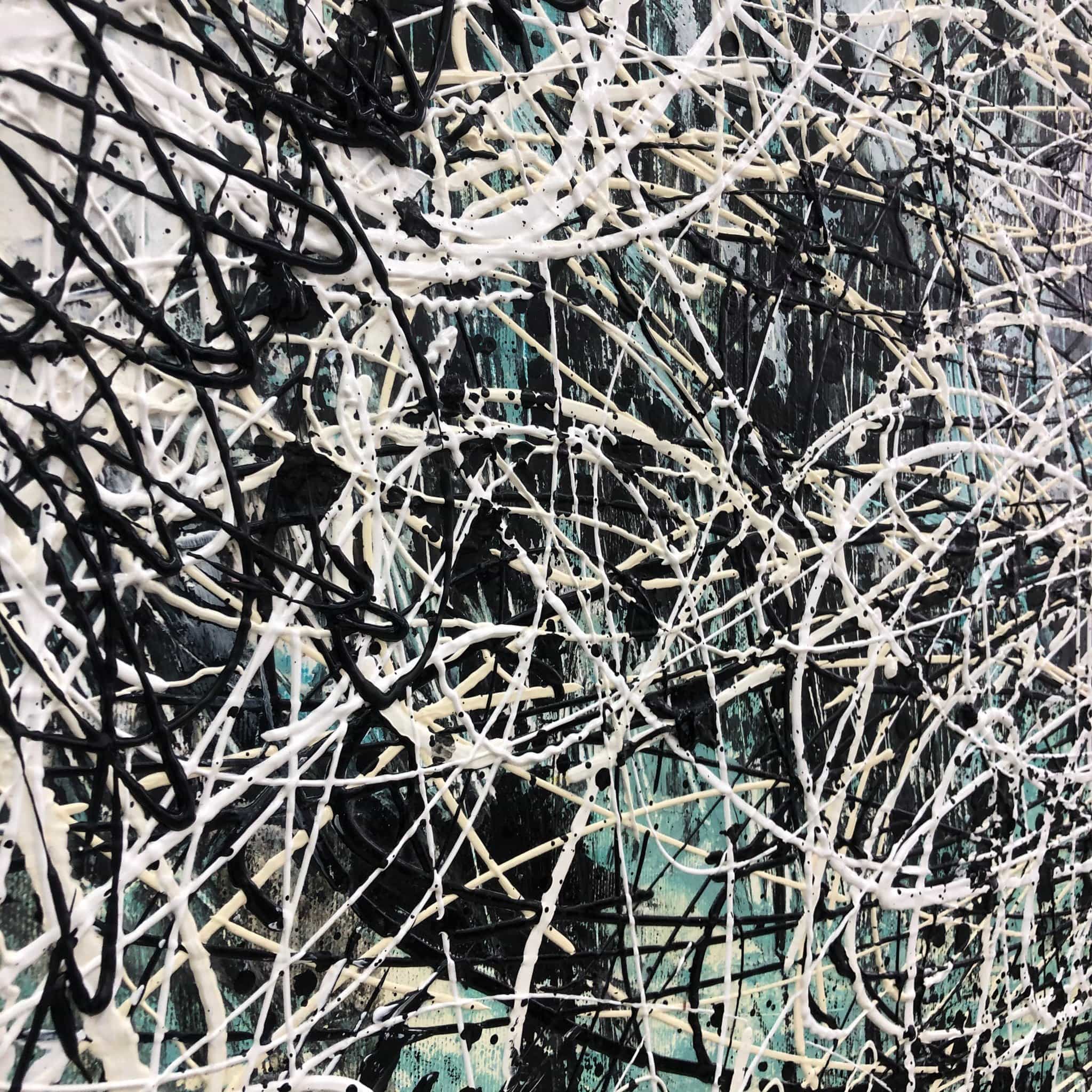 Jackson pollock abstract art GHOSTLY VISION