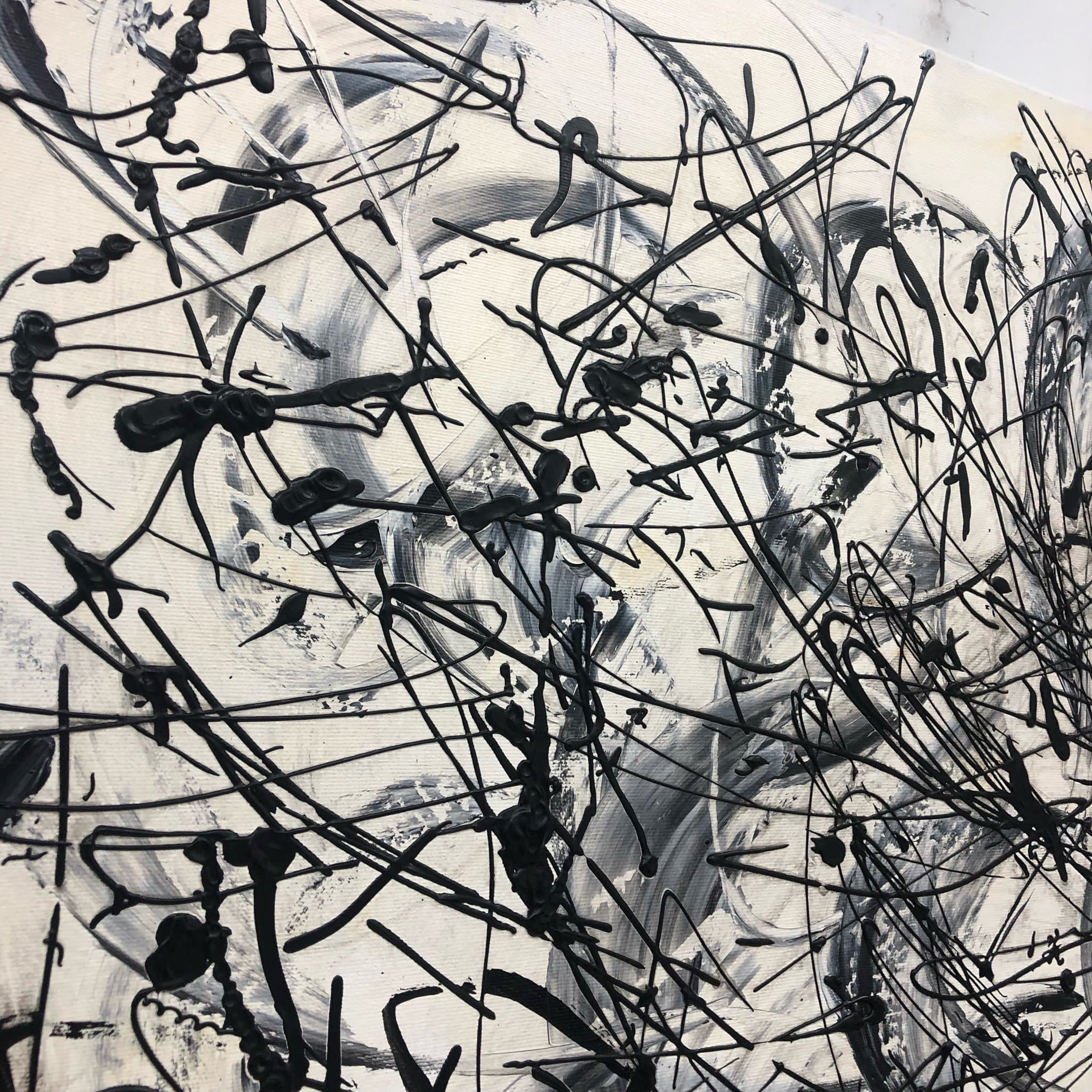 Splashes Of Paint Wall Art BEFORE WAKING UP