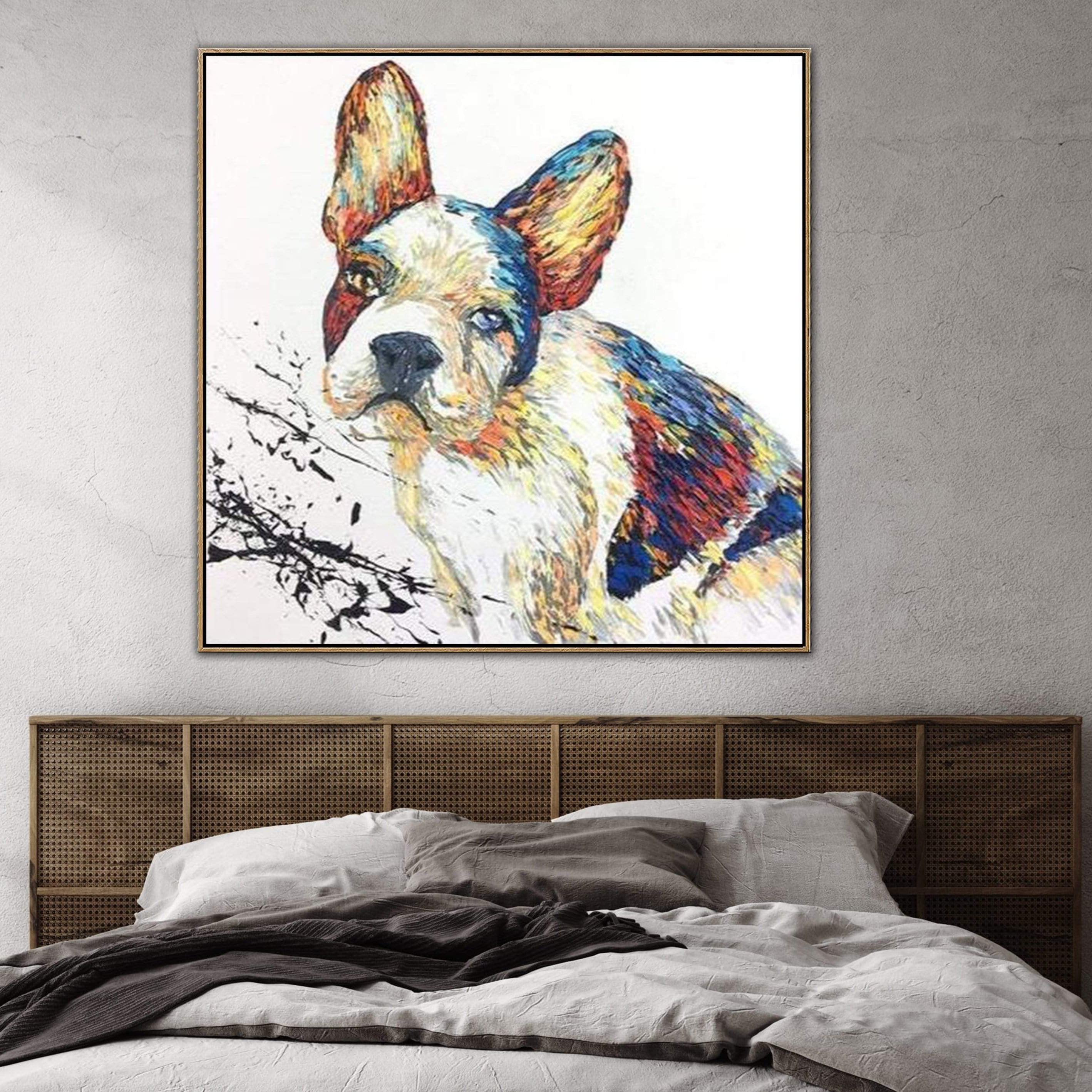 Colorful home pet art EXPECTATIONS