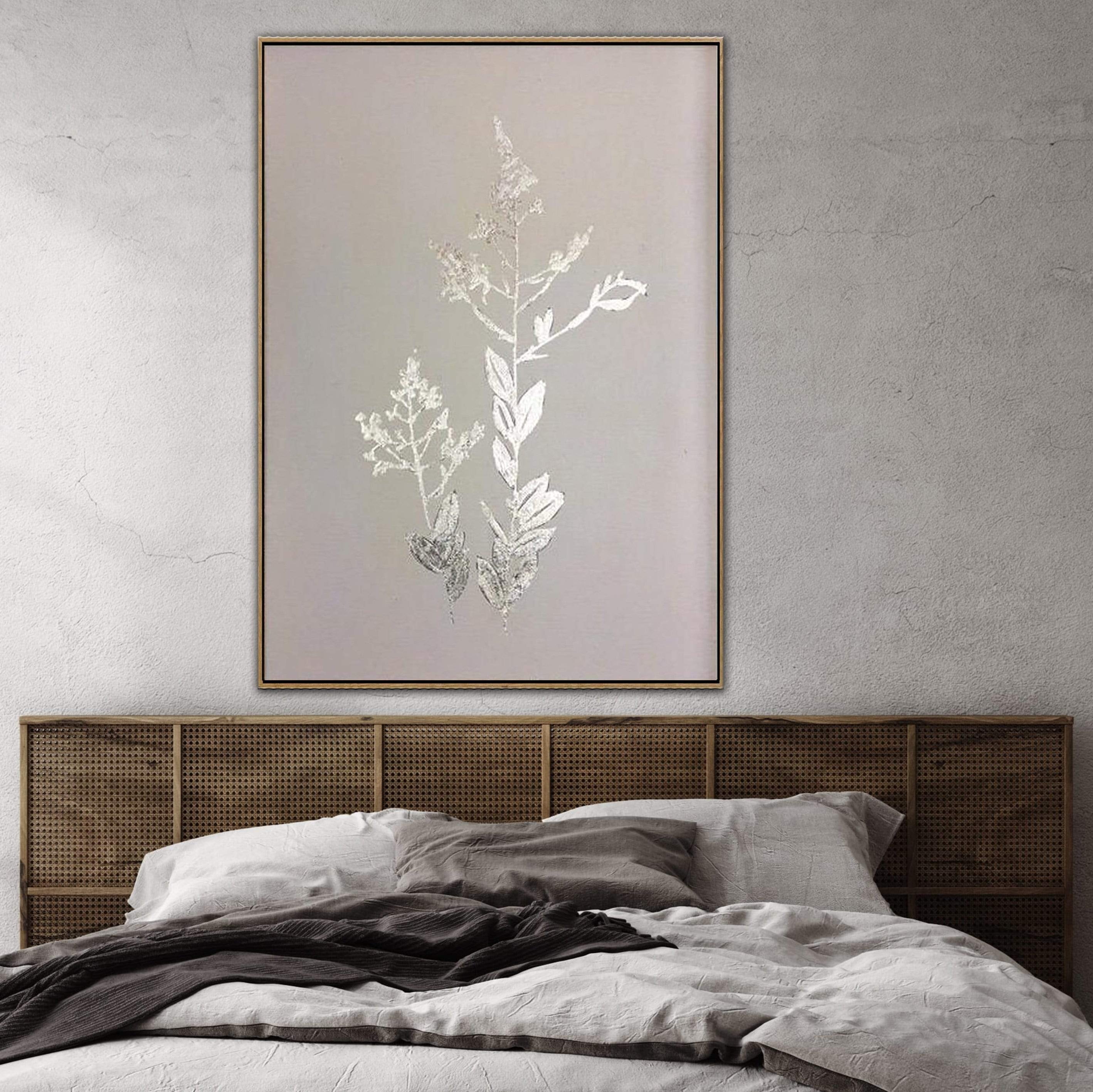 SILVER TENDERNESS 64"x48"