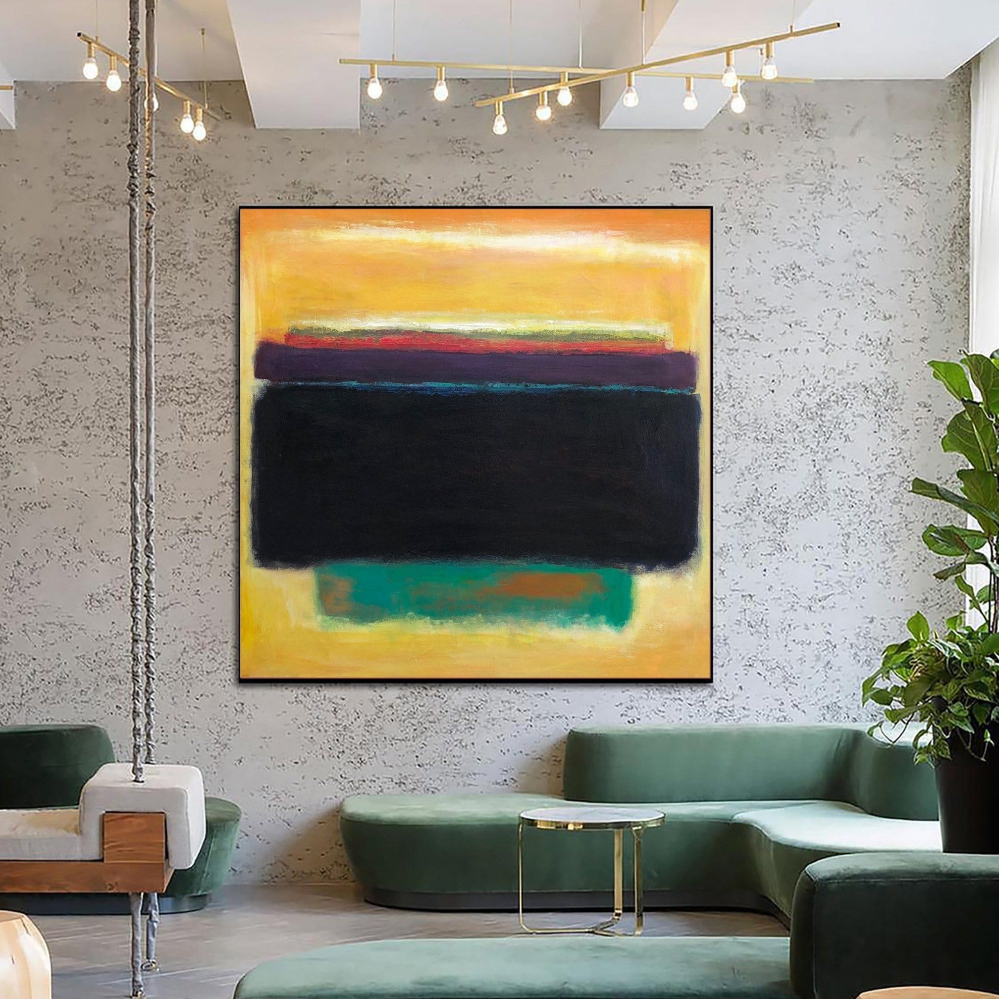 Minimalist painting ABSTRACT HORIZON