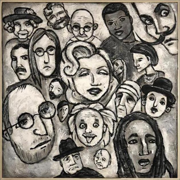 FAMOUS PEOPLE Unstretched